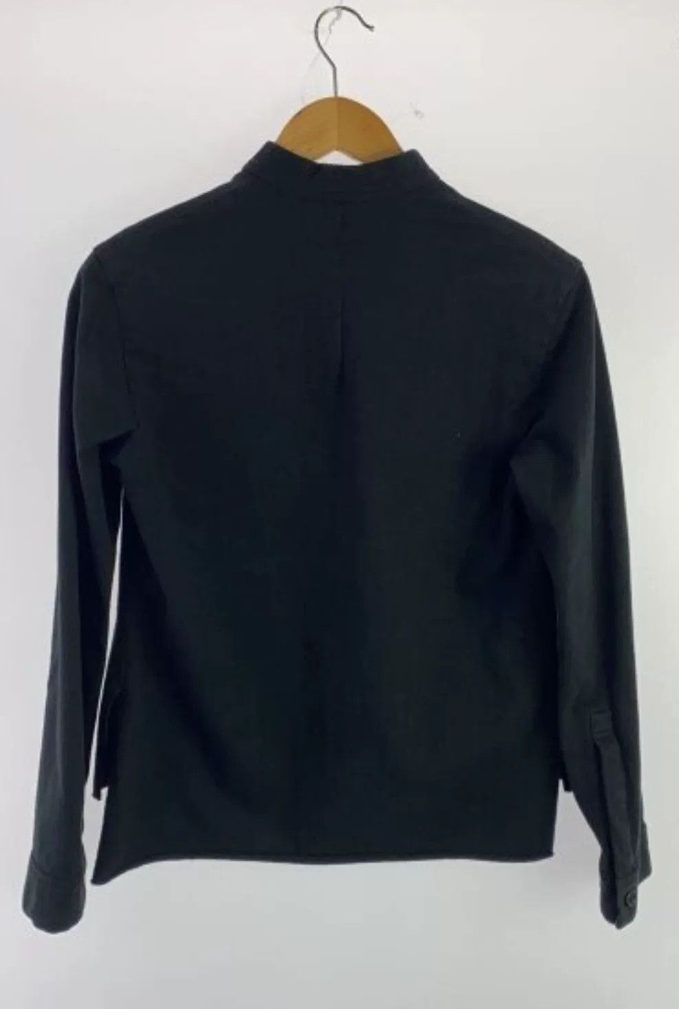 Yohji Yamamoto Black Buttoned Collar Jacket by Y's bis Size US S / EU 44-46 / 1 - 2 Thumbnail