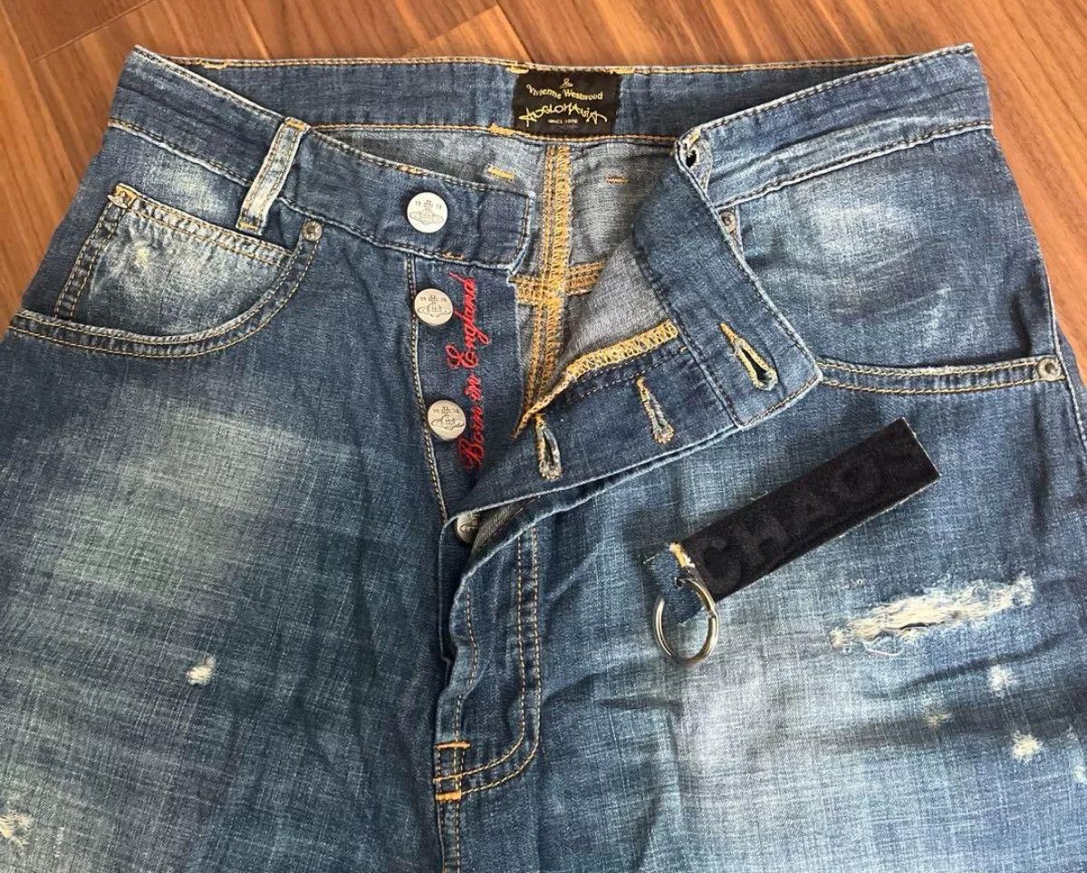 Vivienne Westwood Vivienne Westwood Denim Shorts Size 25" / US 0 / IT 36 - 3 Thumbnail