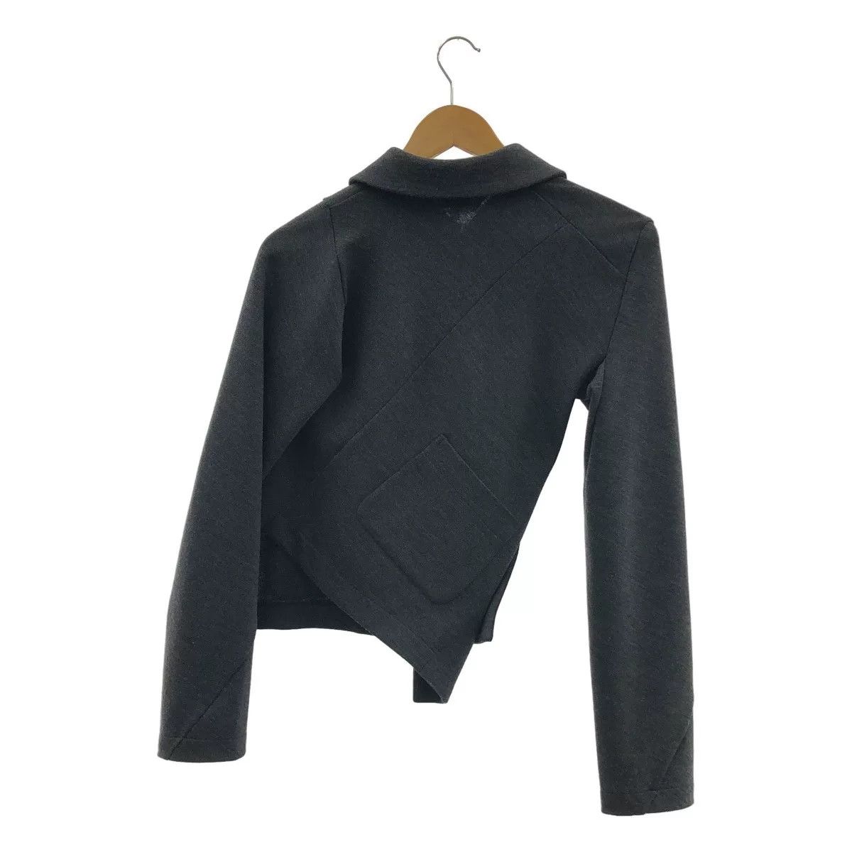 Comme des Garcons Comme des Garçons Asymmetrical Wool Jacket Size S / US 4 / IT 40 - 2 Thumbnail