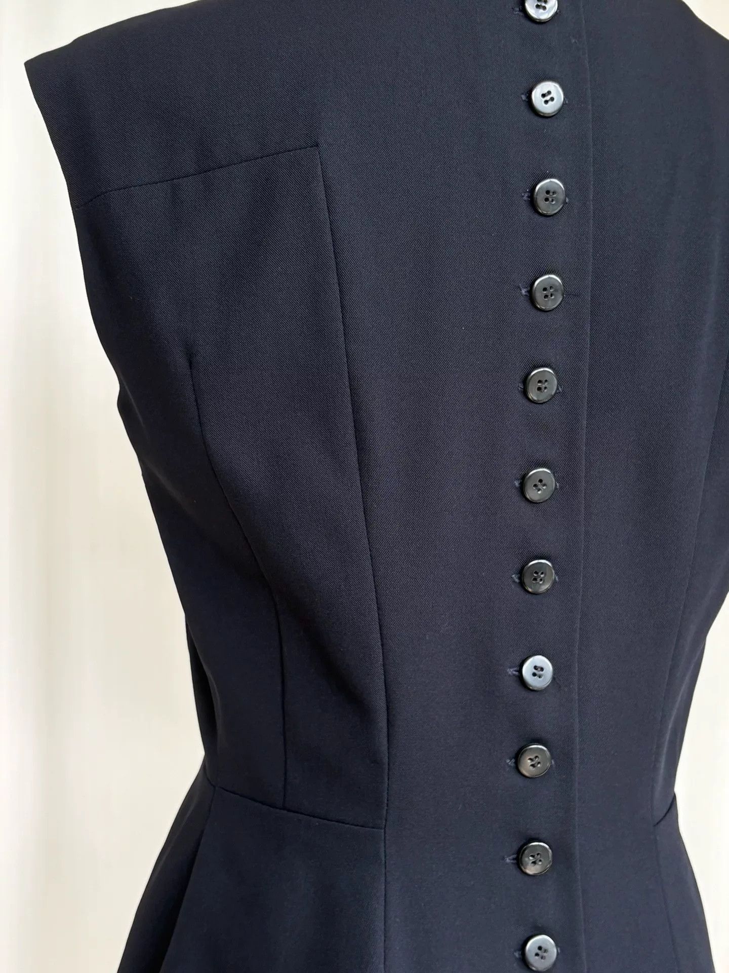 Y's Y’s by Yohji Yamamoto Back Button Vest Size M / US 6-8 / IT 42-44 - 5 Thumbnail