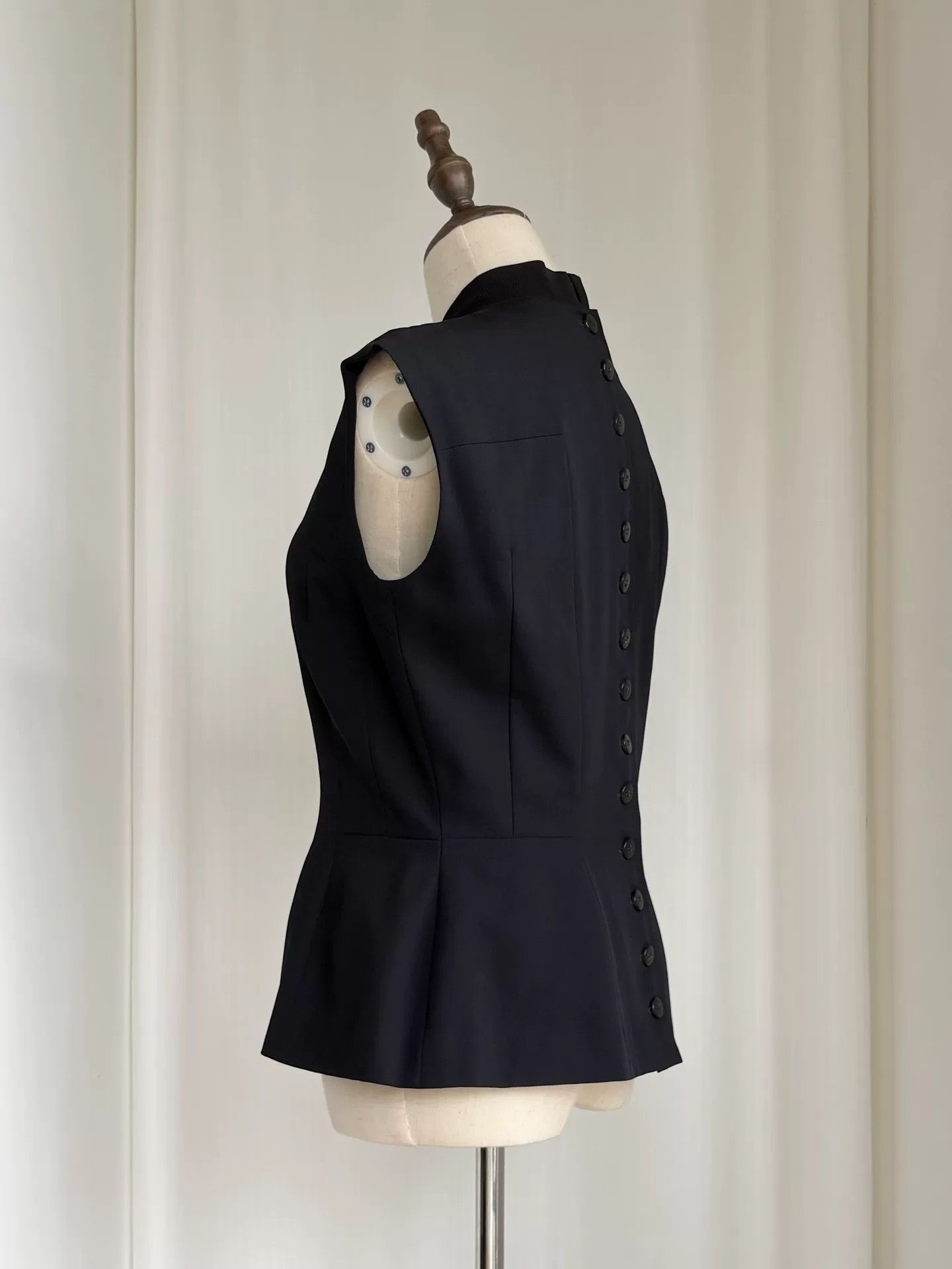 Y's Y’s by Yohji Yamamoto Back Button Vest Size M / US 6-8 / IT 42-44 - 7 Thumbnail