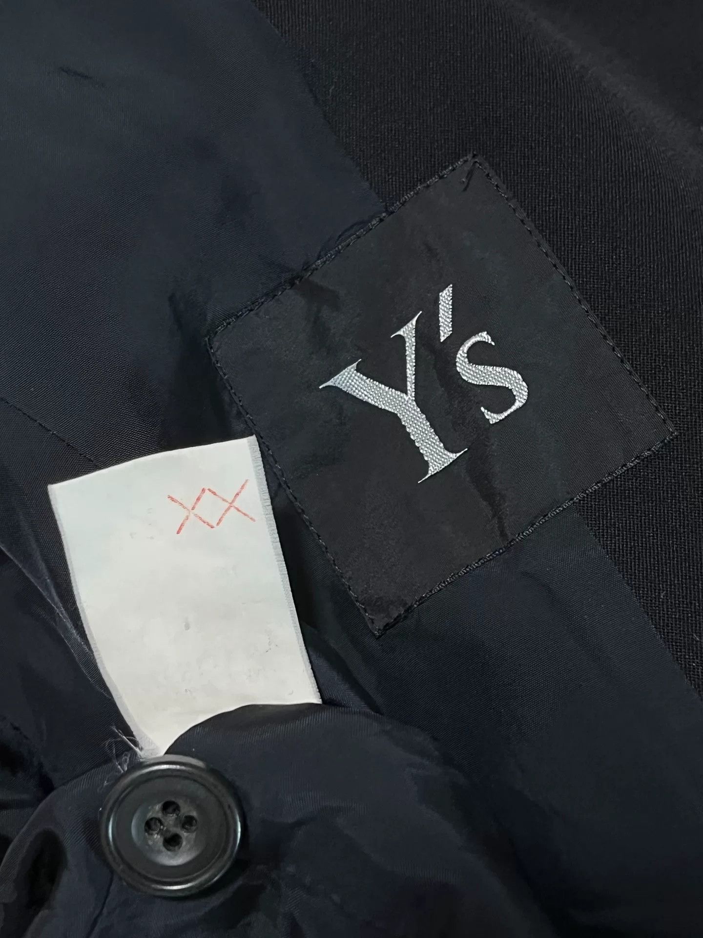 Y's Y’s by Yohji Yamamoto 90s Button Jacket Size US M / EU 48-50 / 2 - 6 Thumbnail