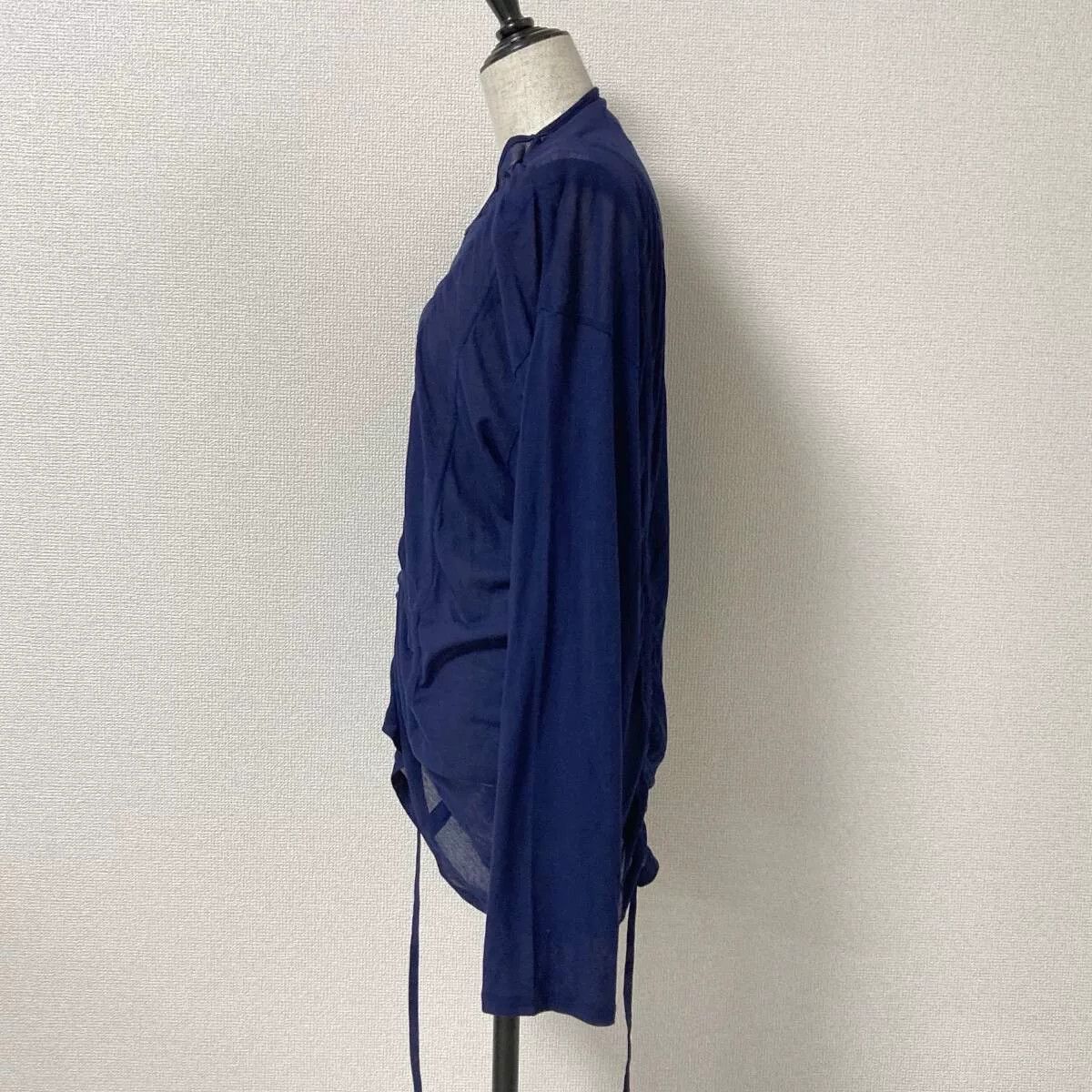 Yohji Yamamoto B Yohji Yamamoto Drawstring Long Sleeve T-Shirt Size M / US 6-8 / IT 42-44 - 3 Thumbnail