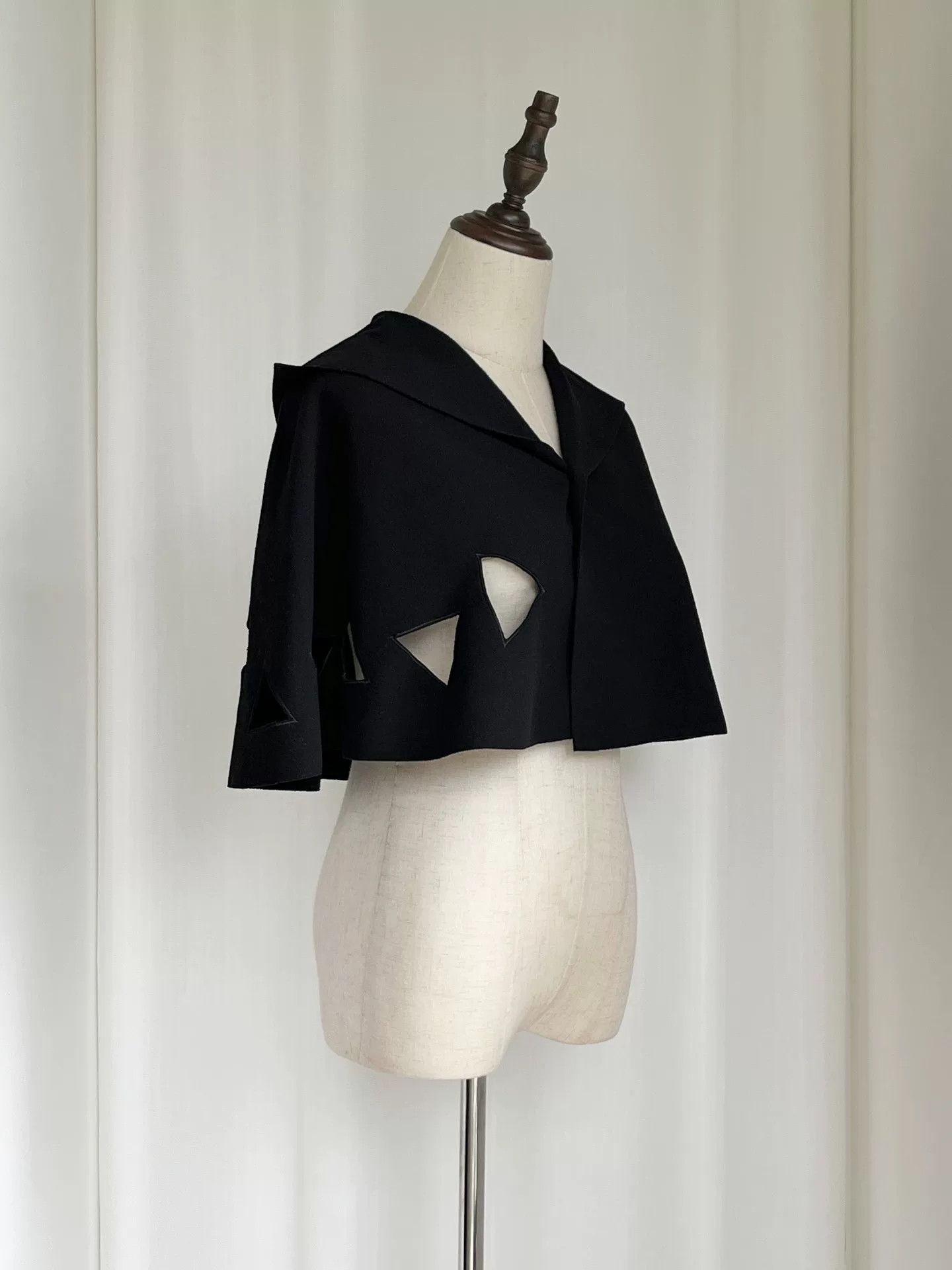 Y's Y’s by Yohji Yamamoto Black Cape Size M / US 6-8 / IT 42-44 - 4 Thumbnail