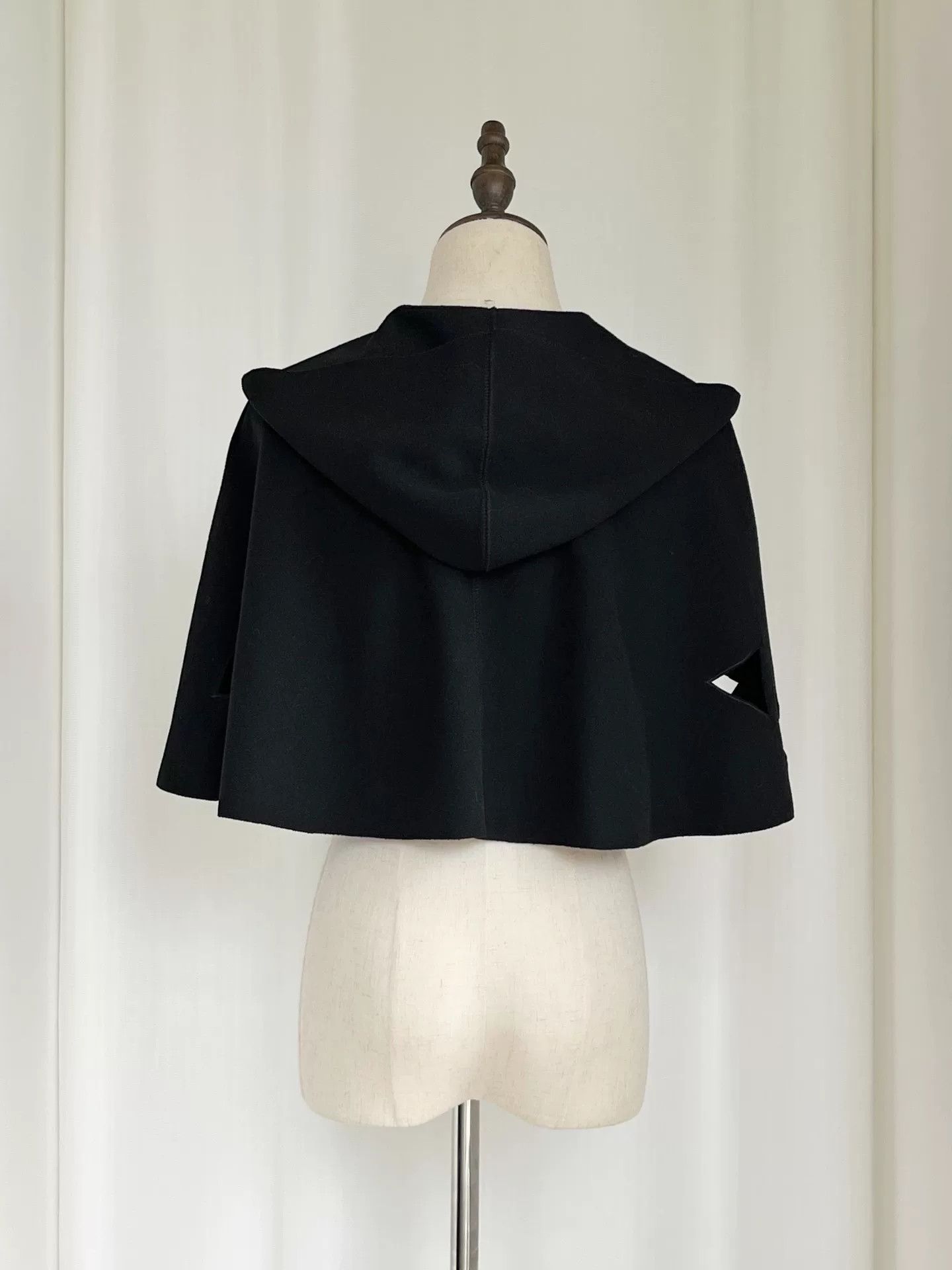 Y's Y’s by Yohji Yamamoto Black Cape Size M / US 6-8 / IT 42-44 - 5 Thumbnail