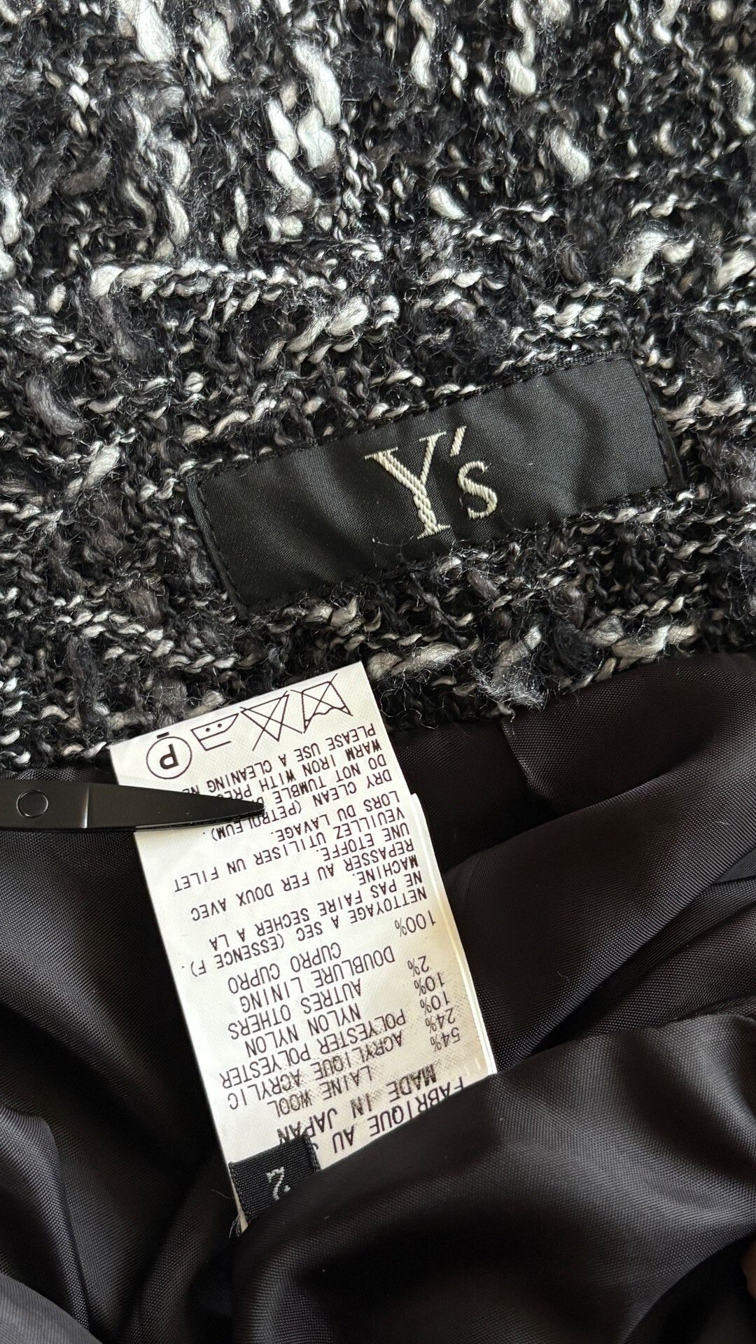 Y's Y's by Yohji Yamamoto Coat Size M / US 6-8 / IT 42-44 - 8 Thumbnail