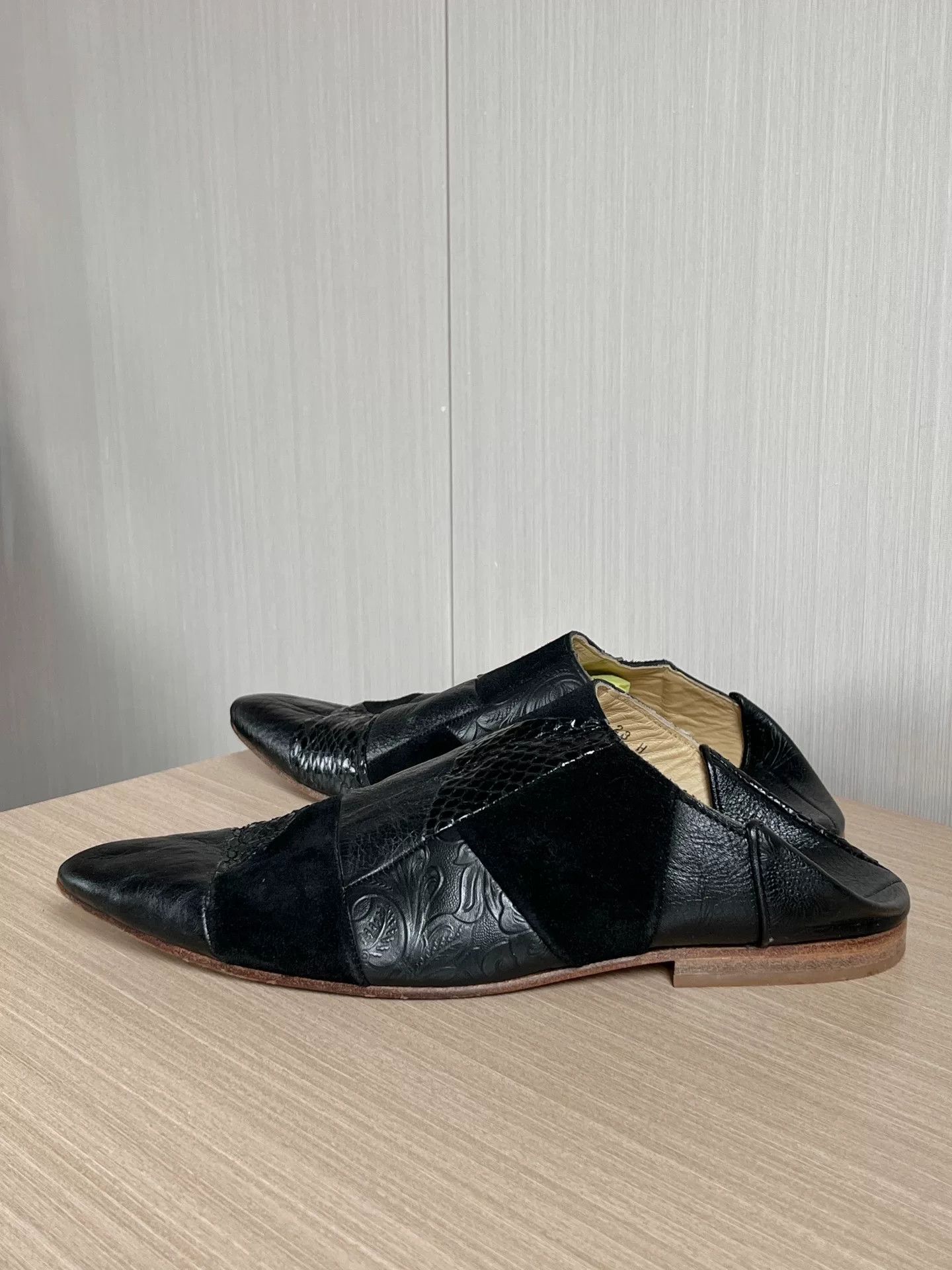 Comme des Garcons Tricot COMME des GARCONS Black Mules Size US 9 / IT 39 - 4 Thumbnail