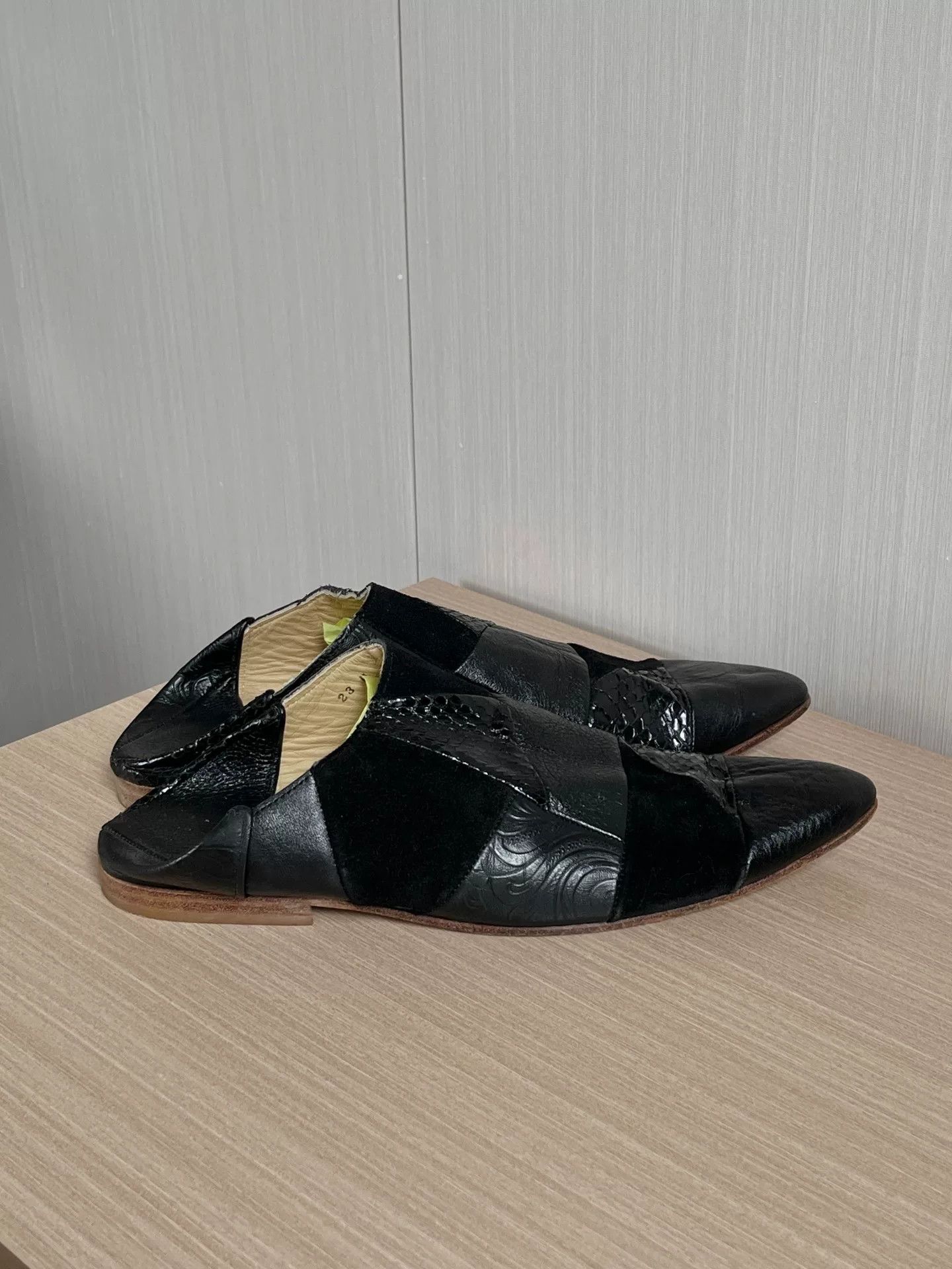 Comme des Garcons Tricot COMME des GARCONS Black Mules Size US 9 / IT 39 - 5 Thumbnail