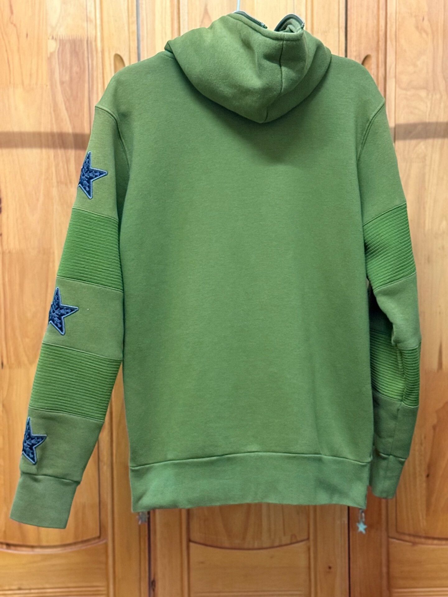 A&G Rock Olive Green Jacket with Silver Zipper Size US S / EU 44-46 / 1 - 2 Thumbnail