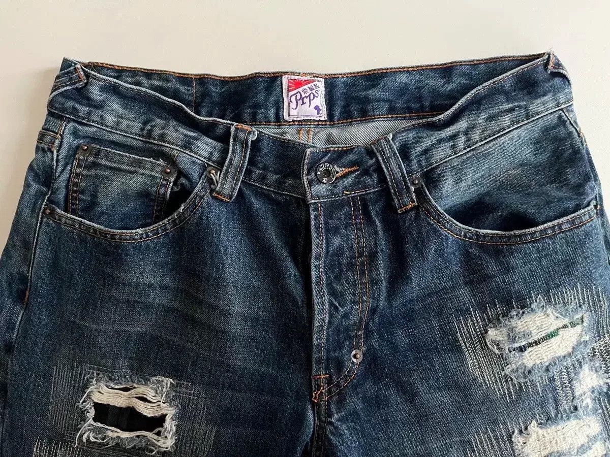 Prps PRPS Purple Denim Jeans Made in Japan Size US 33 - 3 Thumbnail