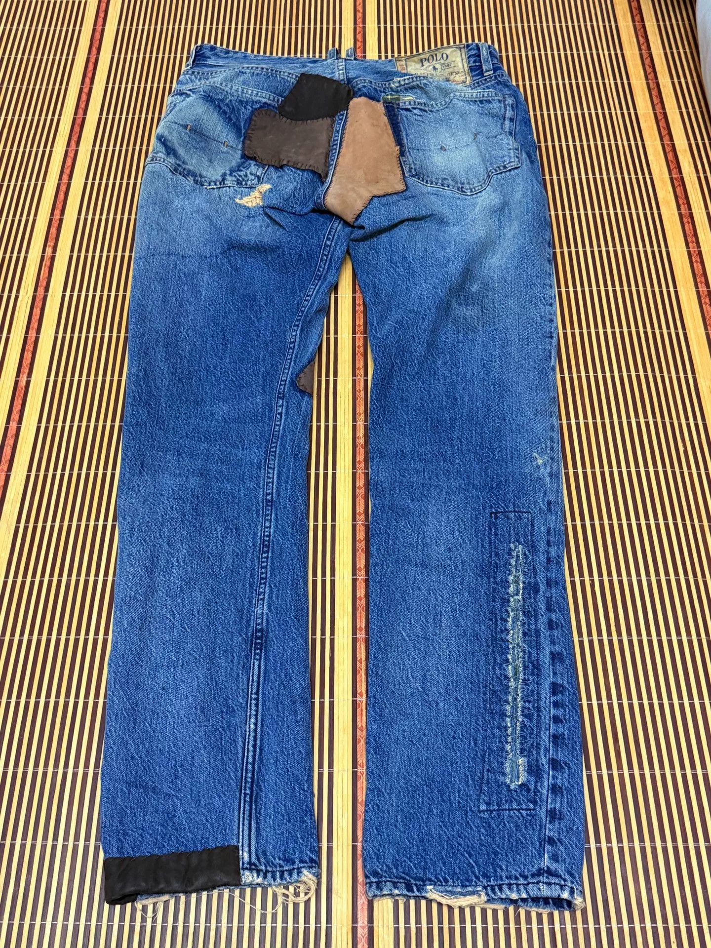 Vintage Vintage Ralph Lauren Denim Jeans from 80s Size US 34 / EU 50 - 3 Thumbnail