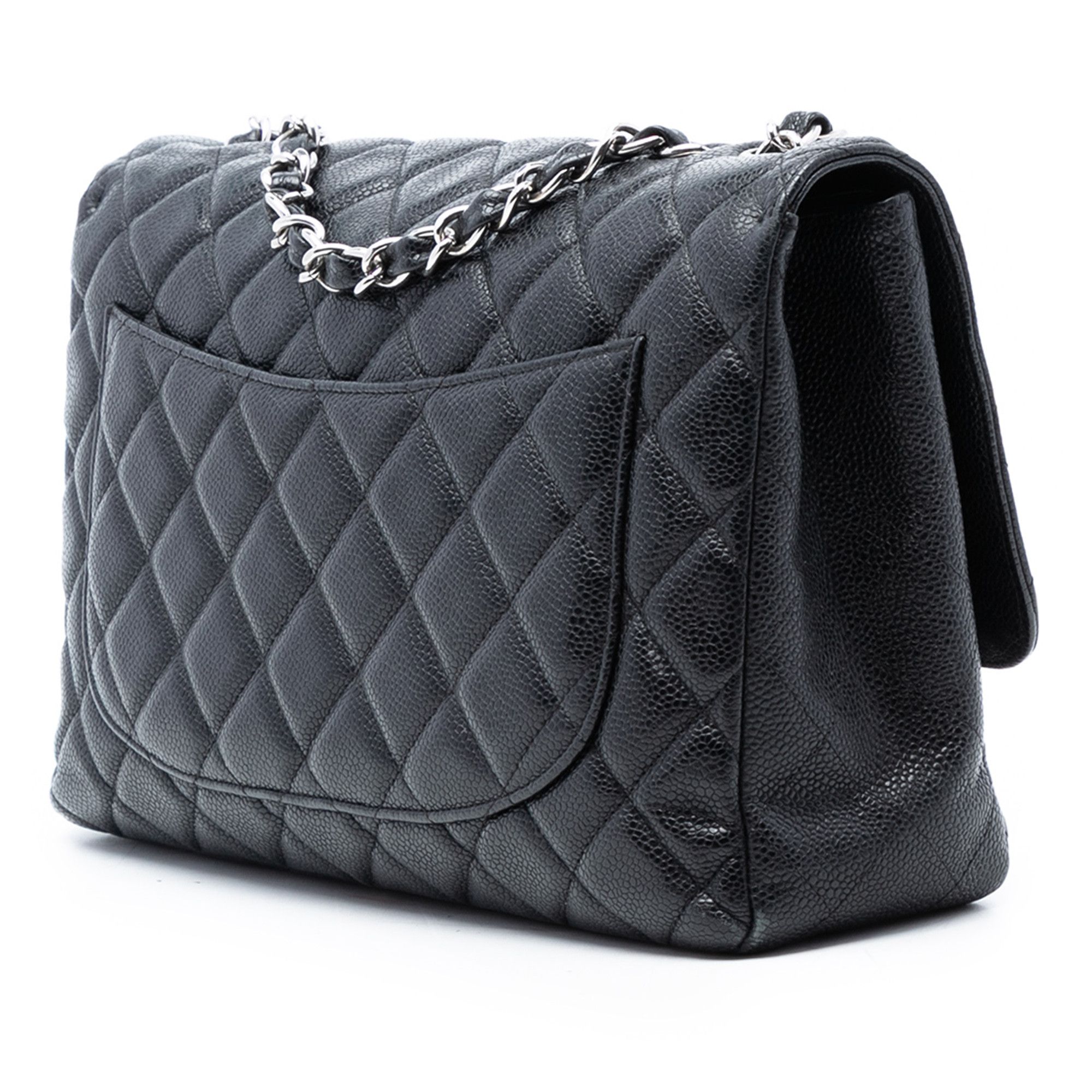Chanel Chanel Jumbo Classic Caviar Single Flap Size ONE SIZE - 2 Thumbnail