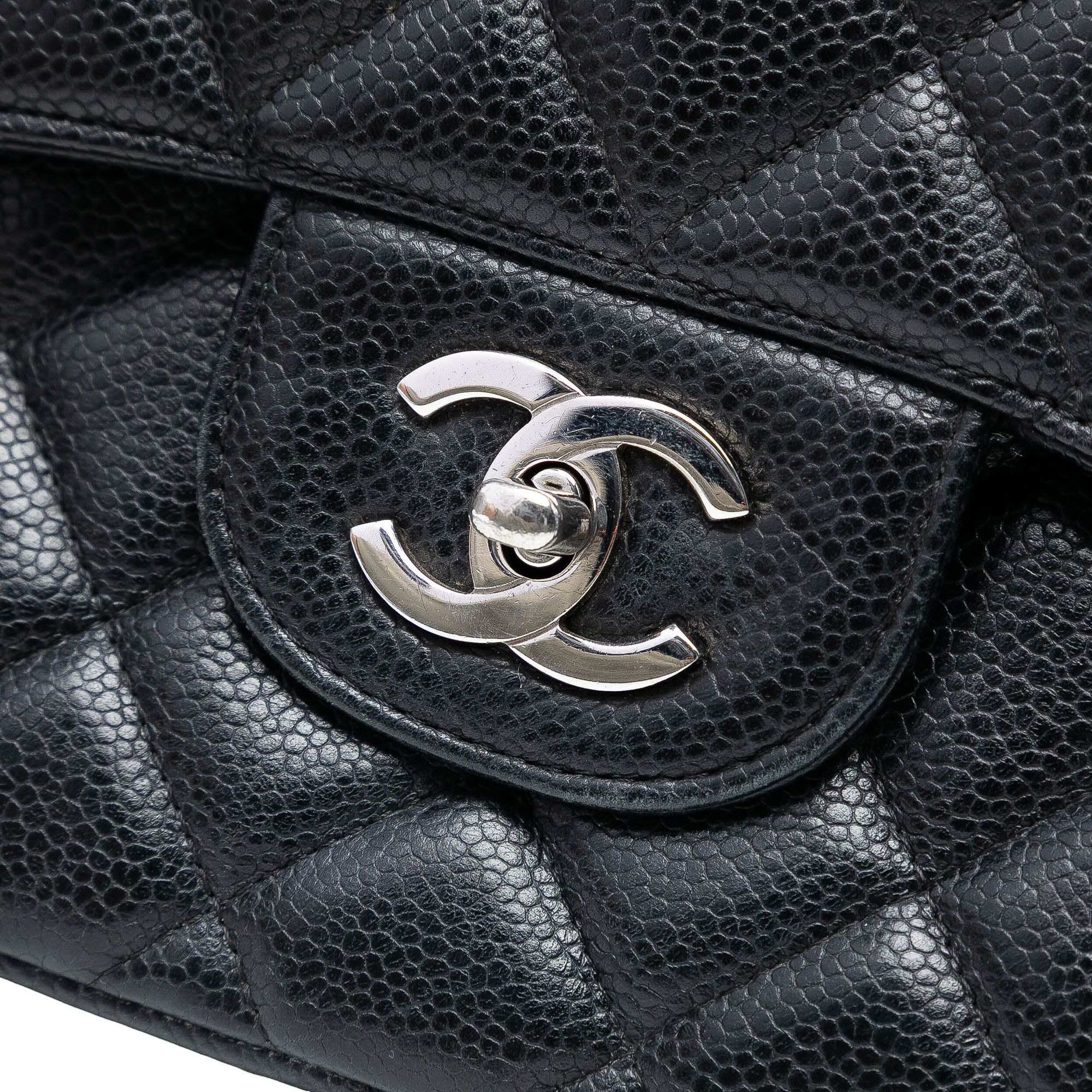 Chanel Chanel Jumbo Classic Caviar Single Flap Size ONE SIZE - 6 Thumbnail