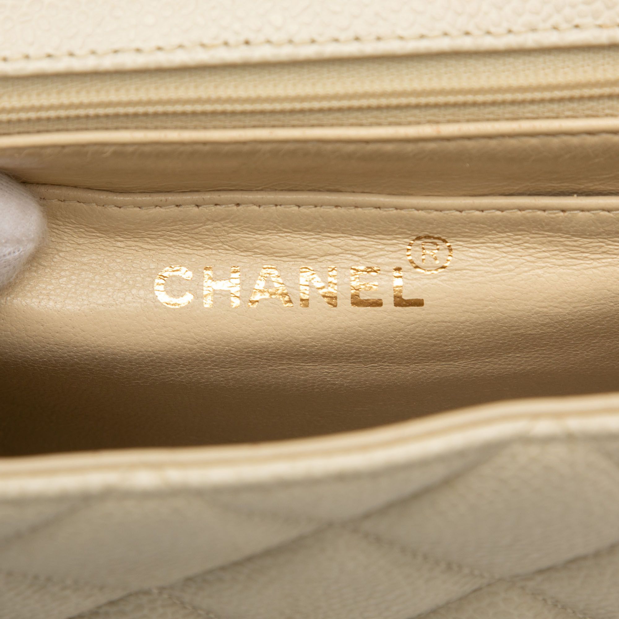 Chanel Chanel XL CC Quilted Caviar Square Single Flap Size ONE SIZE - 5 Thumbnail
