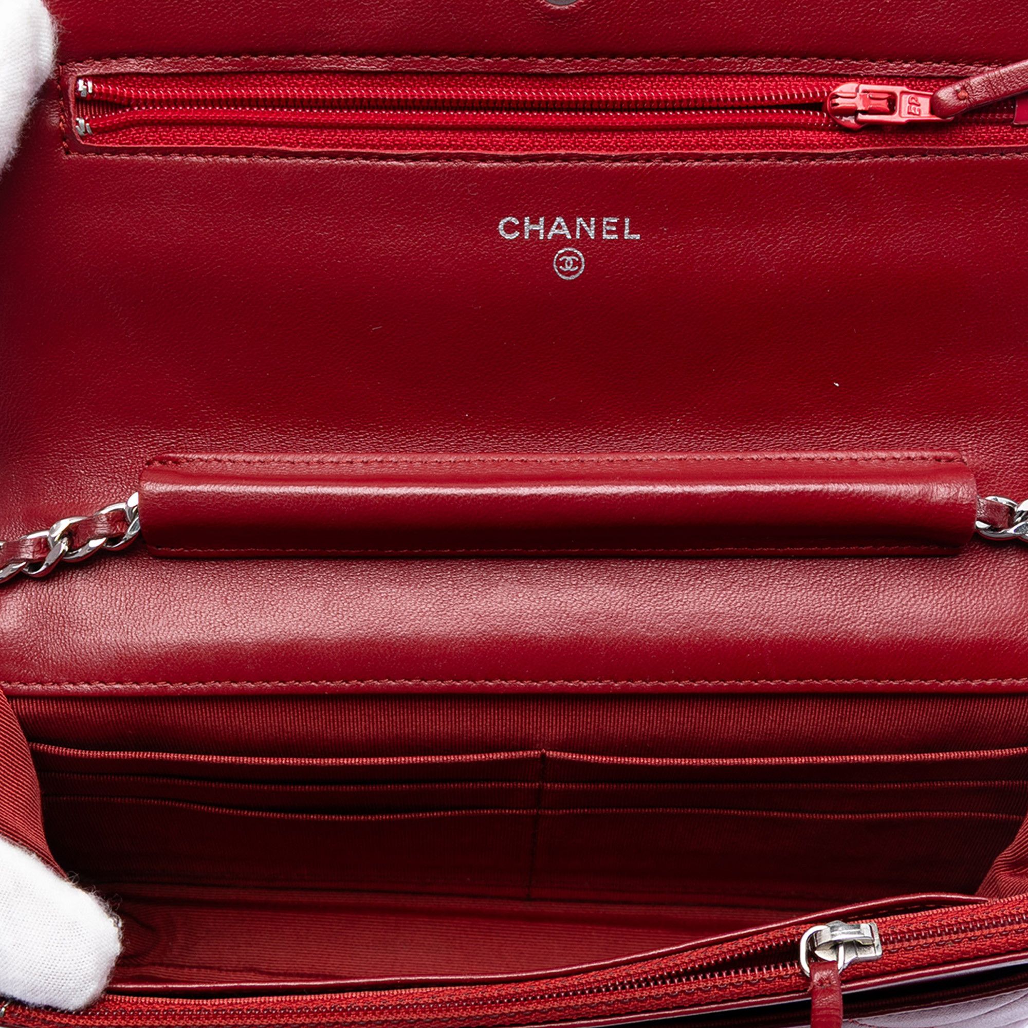 Chanel Chanel CC Quilted Lambskin Wallet on Chain Size ONE SIZE - 4 Thumbnail