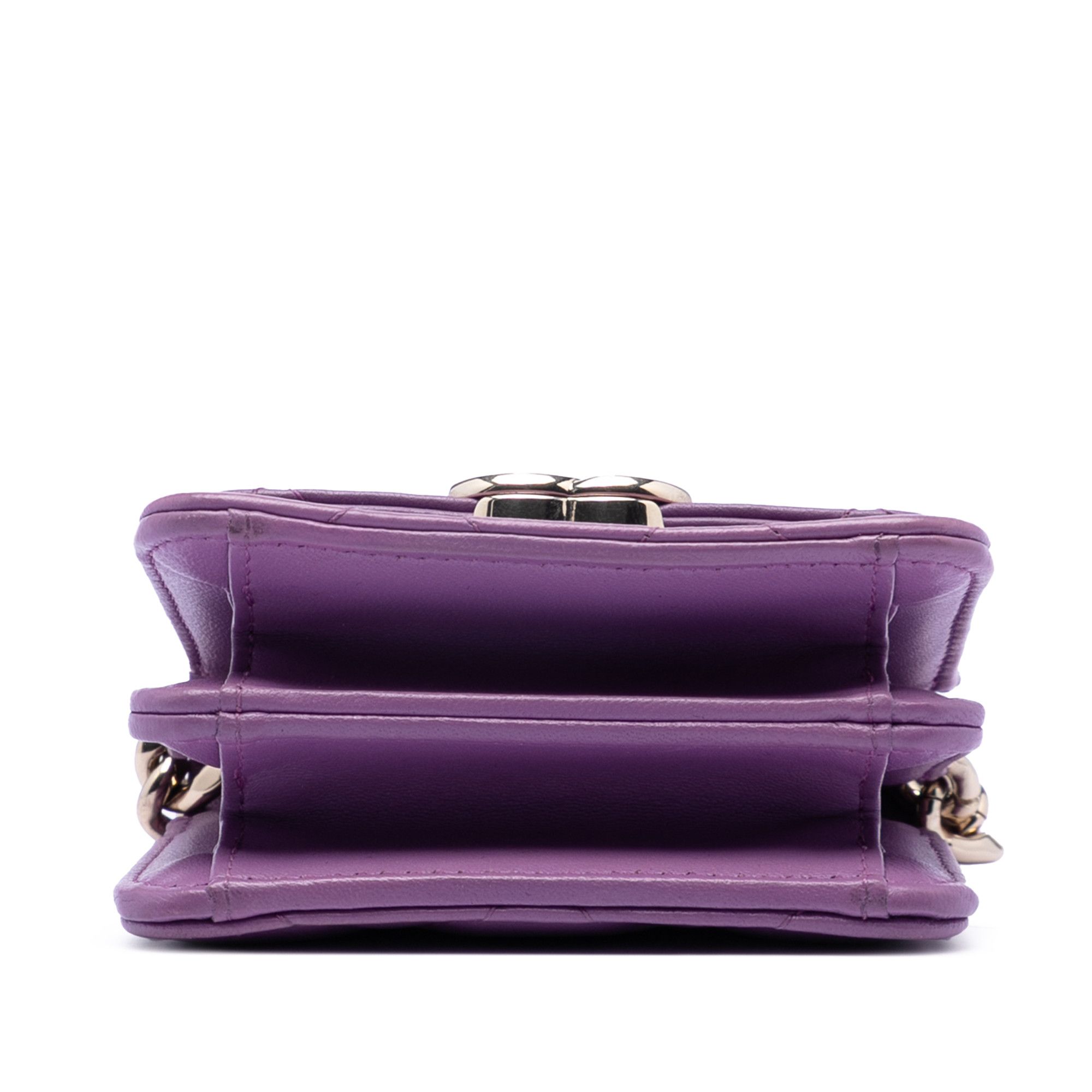 Chanel Chanel CC Quilted Lambskin Coco Card Holder on Chain Size ONE SIZE - 3 Thumbnail