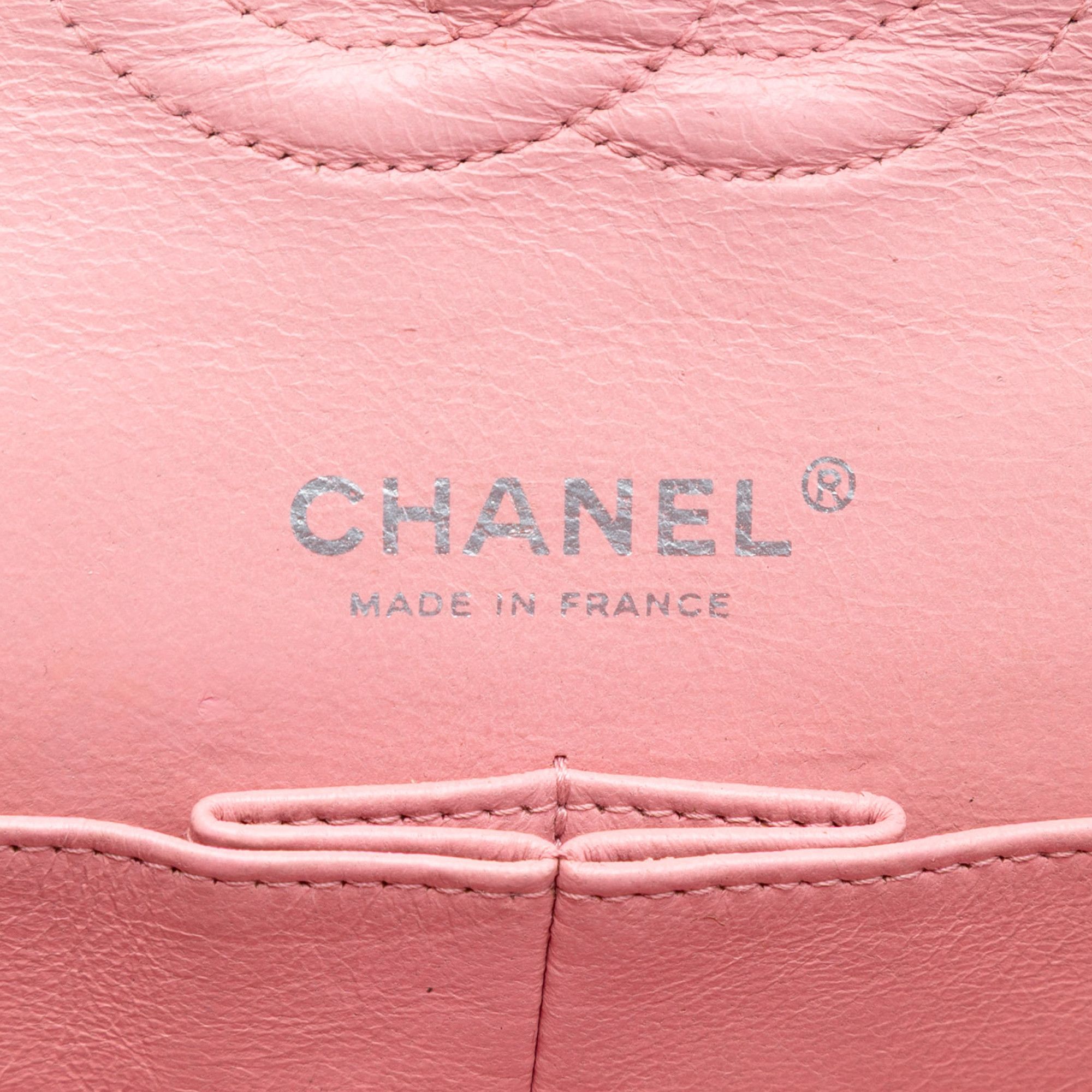 Chanel Chanel Medium Classic Tweed Camellia Double Flap Size ONE SIZE - 5 Thumbnail