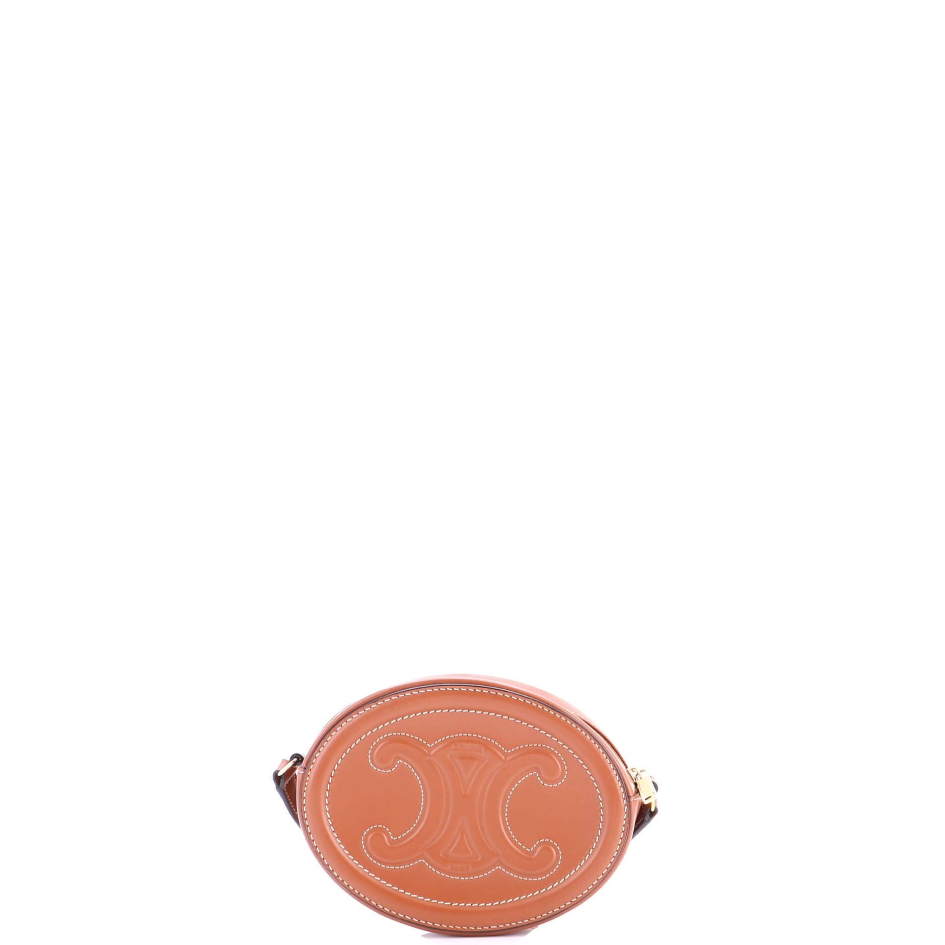 Celine Triomphe Oval Crossbody Bag Size ONE SIZE - 3 Thumbnail