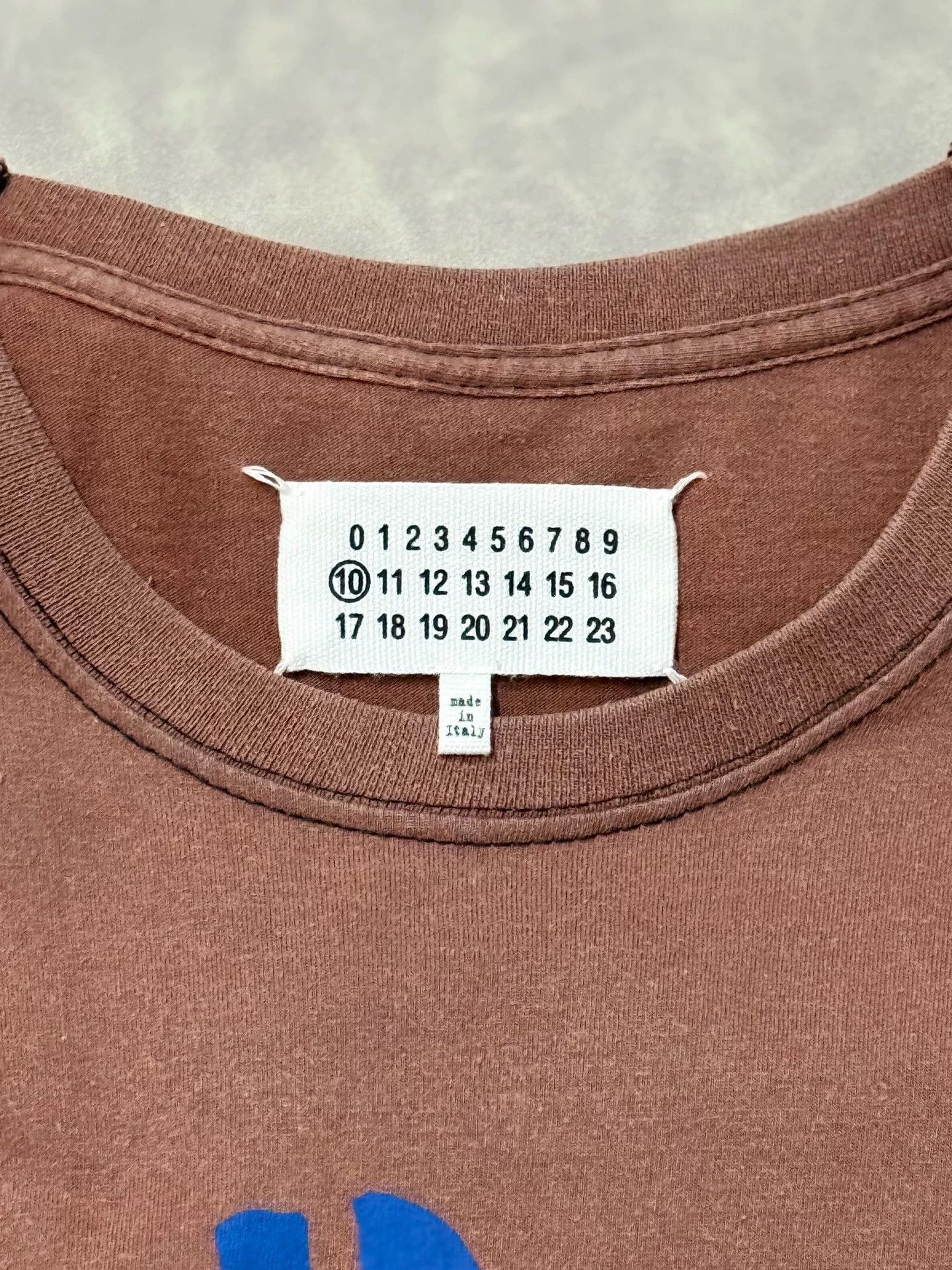 Maison Margiela Maison Martin Margiela Brown Short Sleeve Top Size US M / EU 48-50 / 2 - 5 Thumbnail