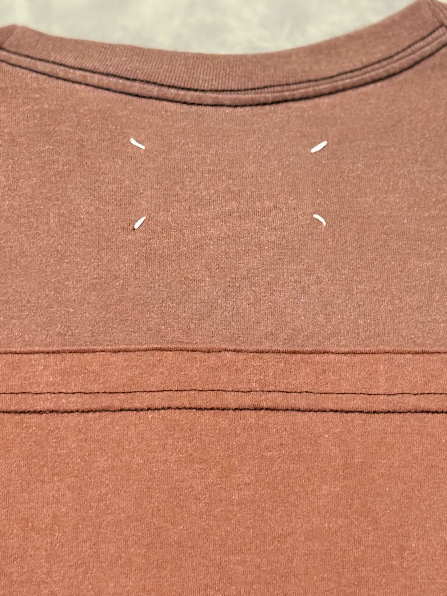 Maison Margiela Maison Martin Margiela Brown Short Sleeve Top Size US M / EU 48-50 / 2 - 6 Thumbnail