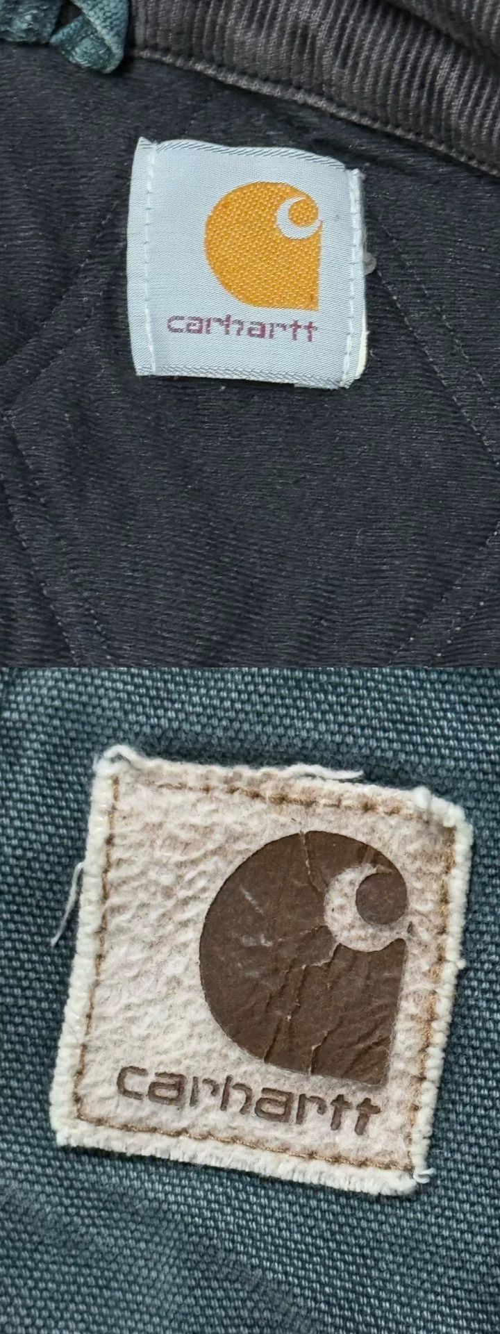 Vintage Vintage Carhartt Green Zip Up Jacket Size US M / EU 48-50 / 2 - 4 Thumbnail