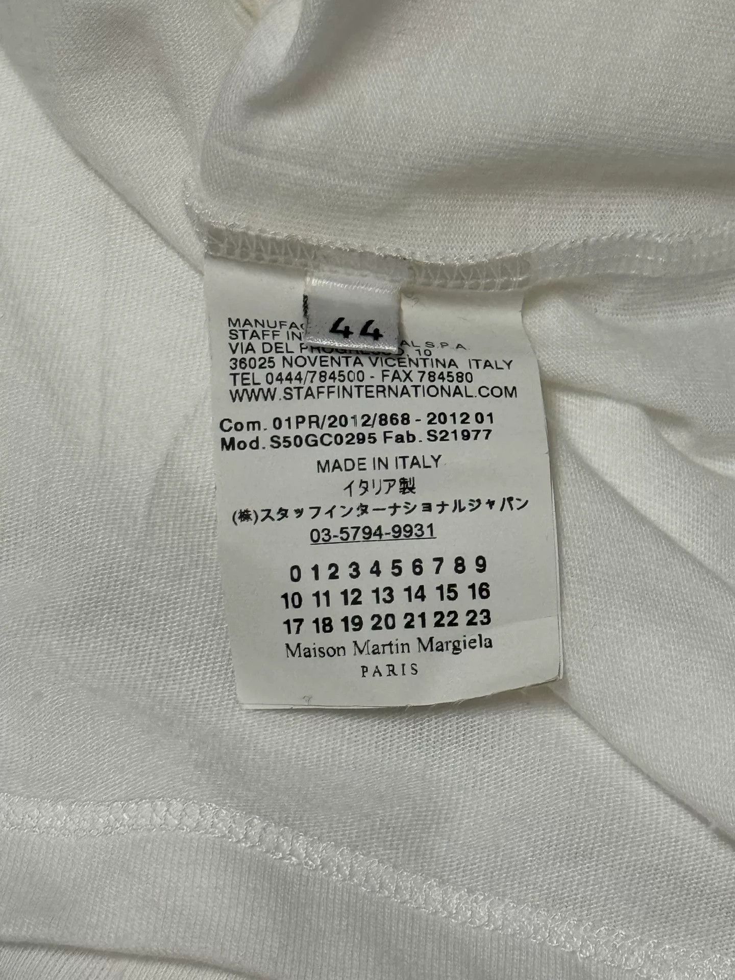 Maison Margiela Maison Martin Margiela White Short Sleeve Shirt Size US M / EU 48-50 / 2 - 7 Thumbnail