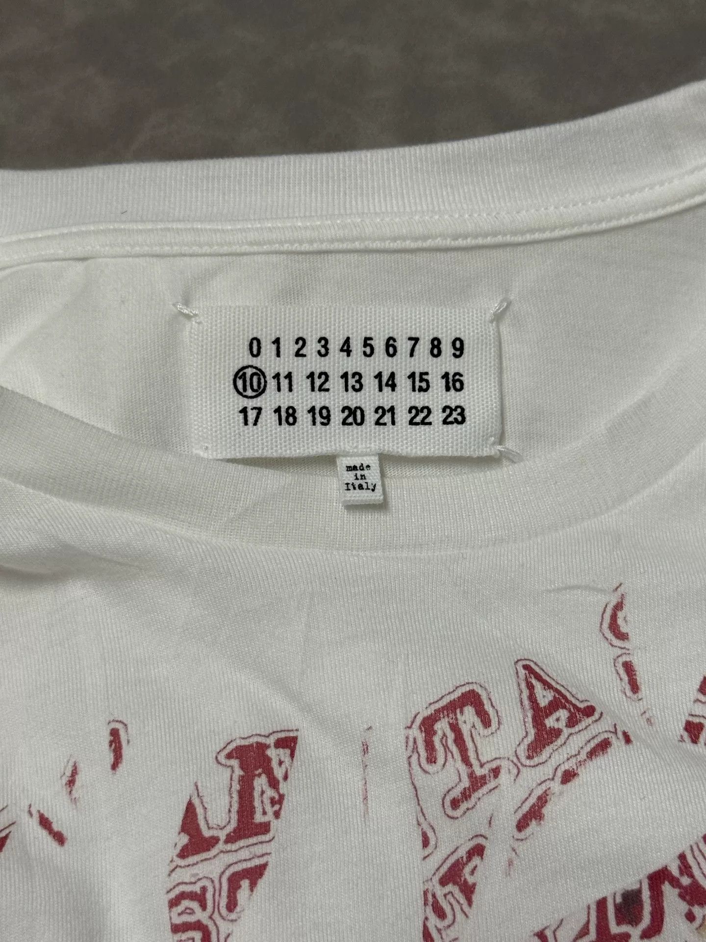 Maison Margiela Maison Martin Margiela White Short Sleeve Shirt Size US M / EU 48-50 / 2 - 6 Thumbnail