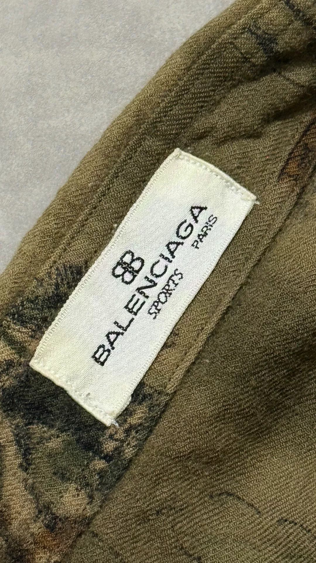 Vintage Vintage 90s Balenciaga Wool Shirt Size US M / EU 48-50 / 2 - 4 Thumbnail