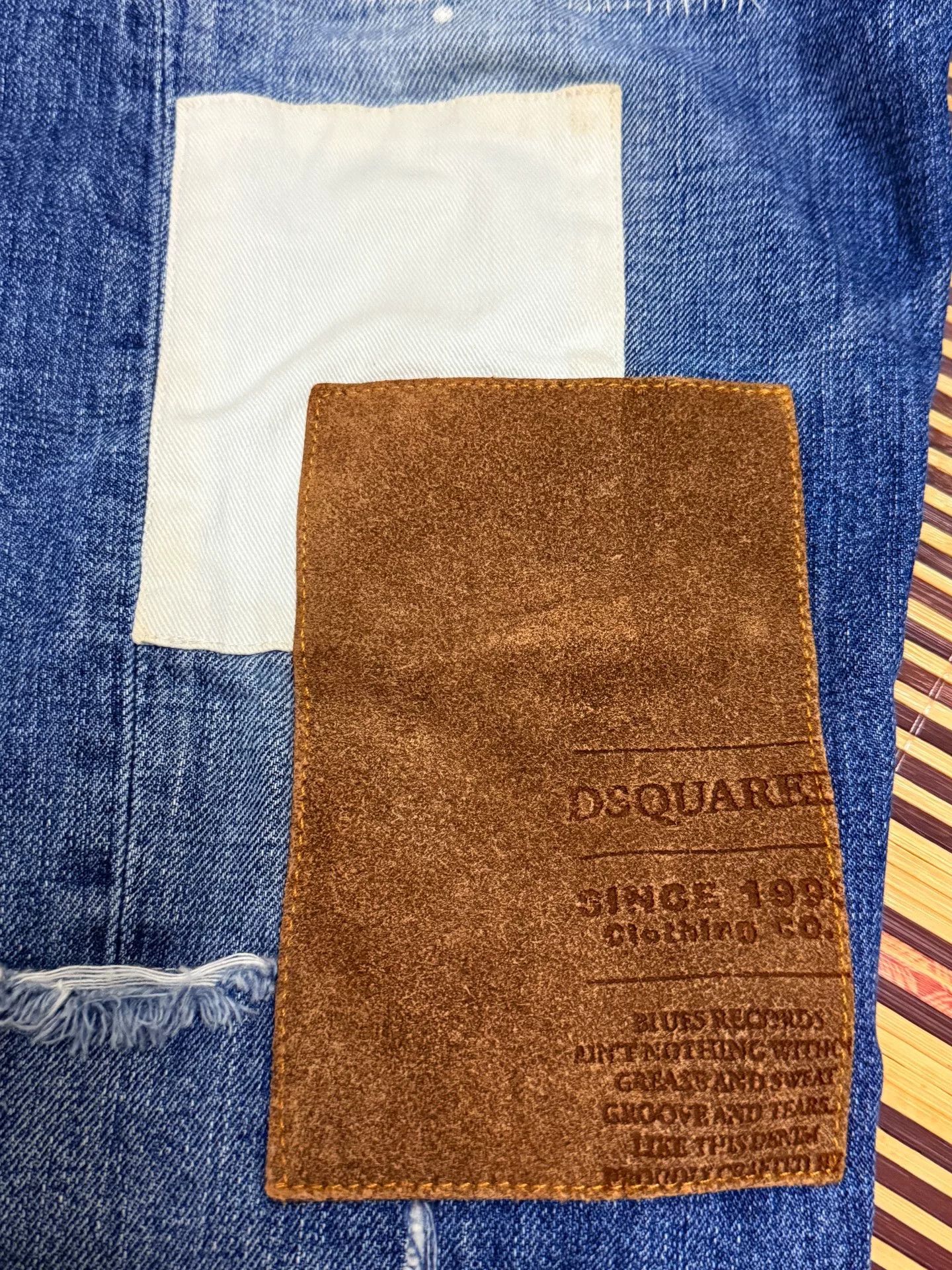 Vintage Vintage DSQUARED2 Rare Denim Jeans Size US 34 / EU 50 - 7 Thumbnail