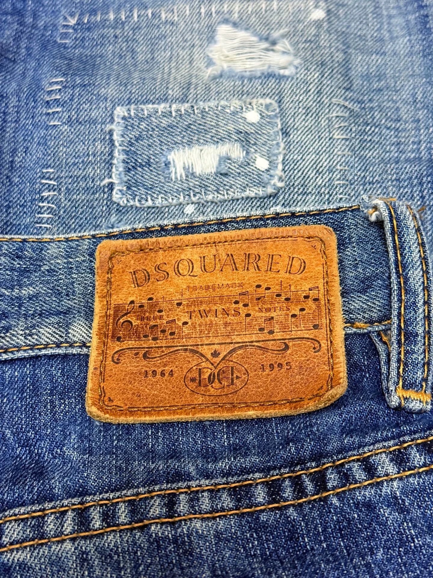 Vintage Vintage DSQUARED2 Rare Denim Jeans Size US 34 / EU 50 - 3 Thumbnail