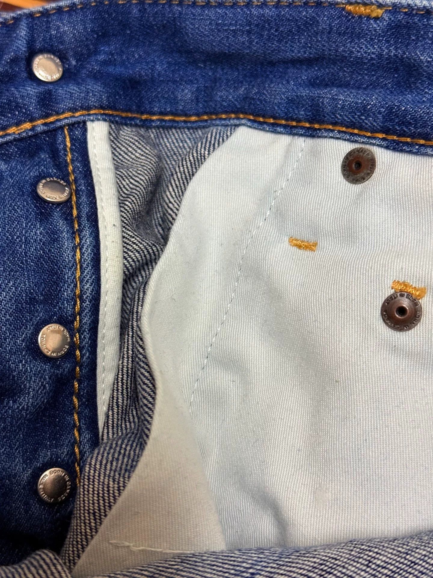 Vintage Vintage DSQUARED2 Denim Jeans from Italy Size US 30 / EU 46 - 6 Thumbnail