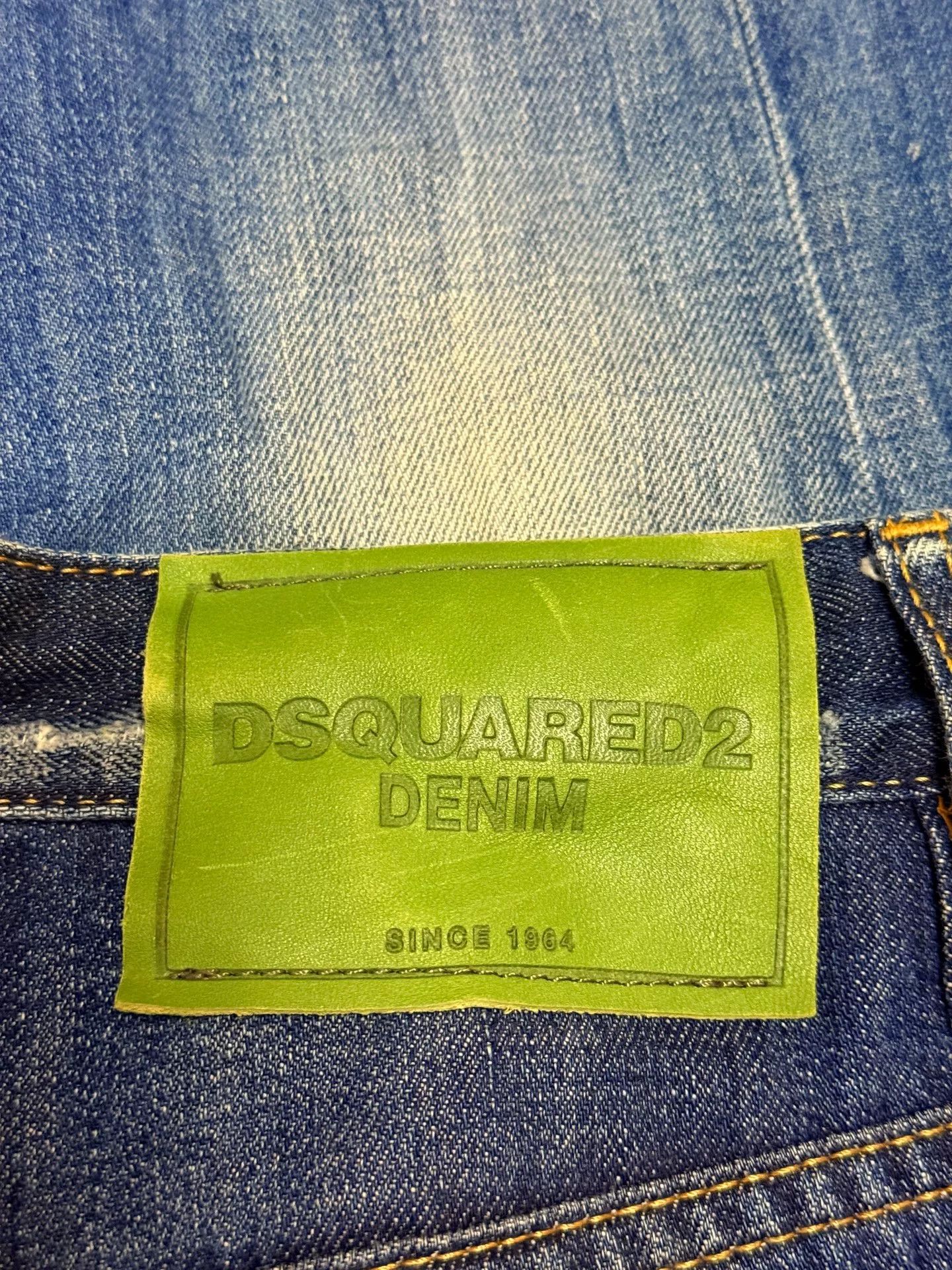 Vintage Vintage DSQUARED2 Denim Jeans from Italy Size US 30 / EU 46 - 3 Thumbnail
