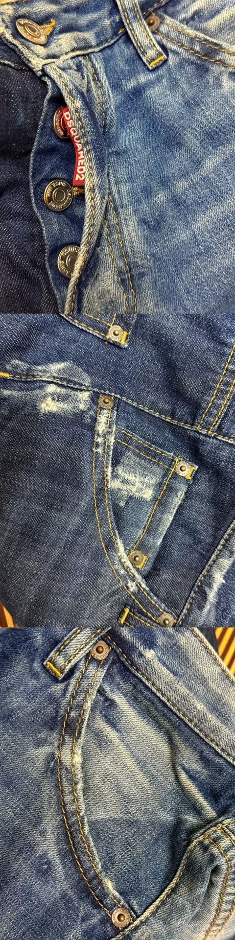 Vintage Vintage DSQUARED2 Denim Jeans from Italy Size US 30 / EU 46 - 4 Thumbnail