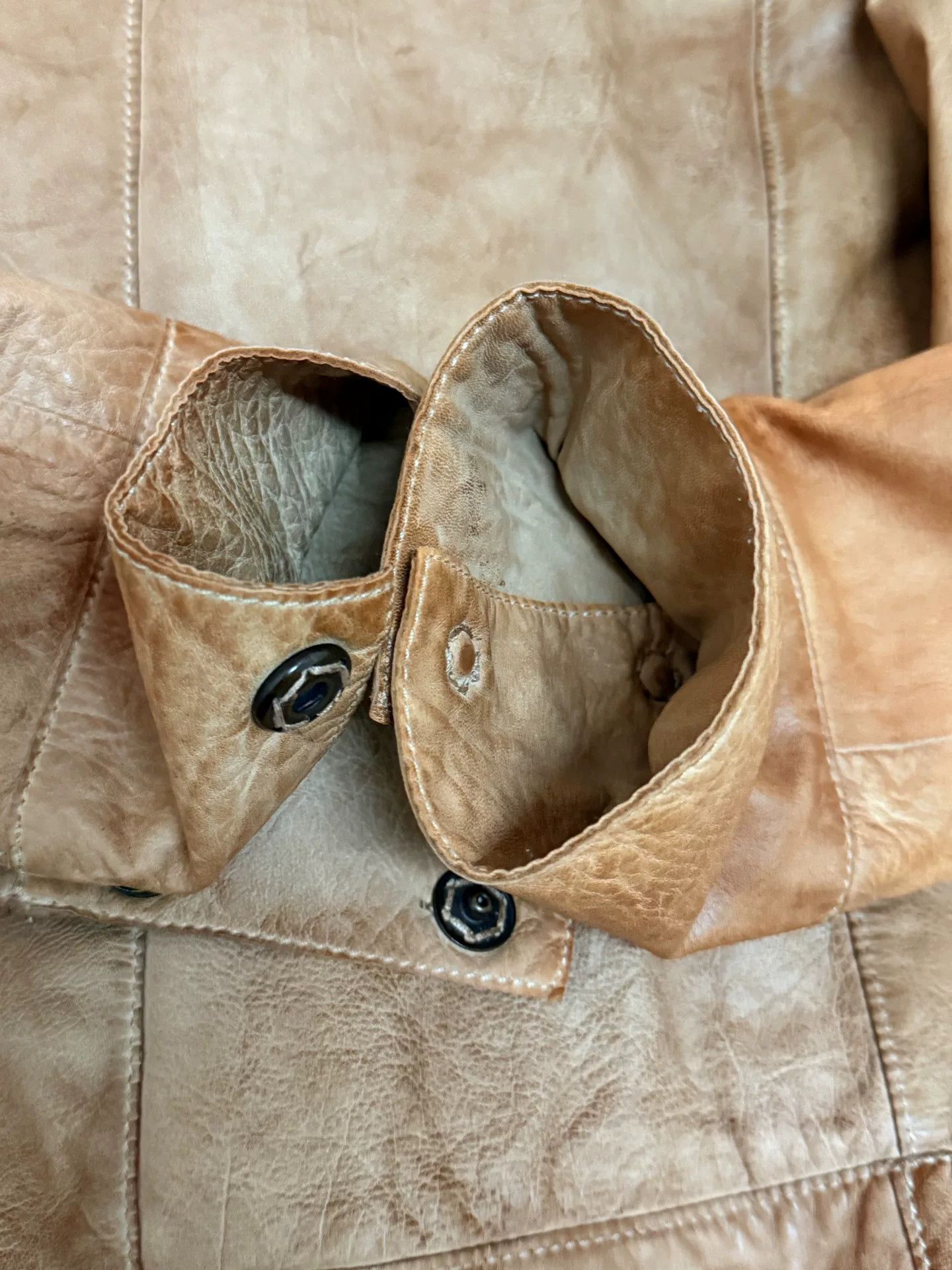 Vintage Vintage Italian Leather Jacket Size US M / EU 48-50 / 2 - 7 Thumbnail