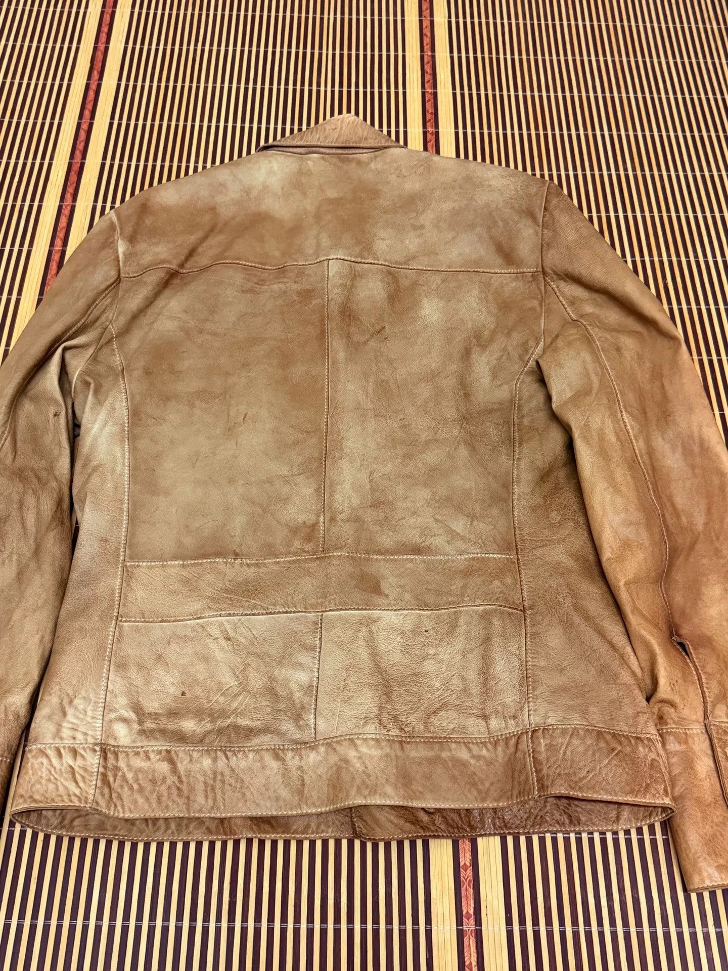 Vintage Vintage Italian Leather Jacket Size US M / EU 48-50 / 2 - 2 Thumbnail