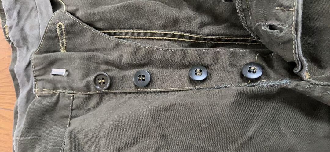 Vintage Vintage Italian Military Cargo Pants Size US 28 / EU 44 - 4 Thumbnail