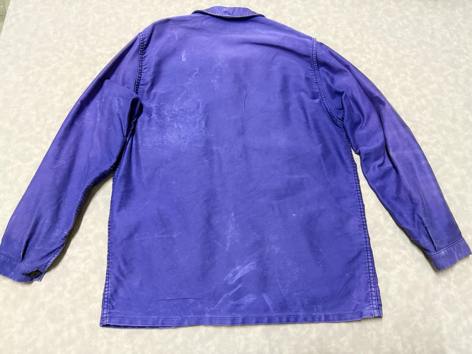 Vintage Vintage Adolphe Lafont Work Jacket in Moleskin Size US M / EU 48-50 / 2 - 2 Thumbnail