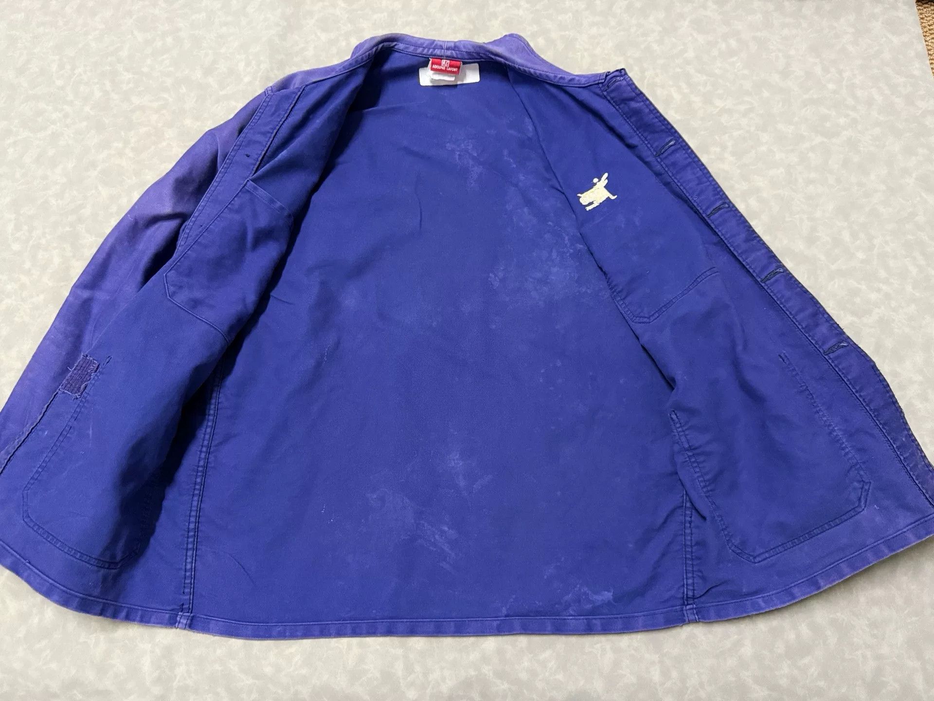 Vintage Vintage Adolphe Lafont Work Jacket in Moleskin Size US M / EU 48-50 / 2 - 4 Thumbnail
