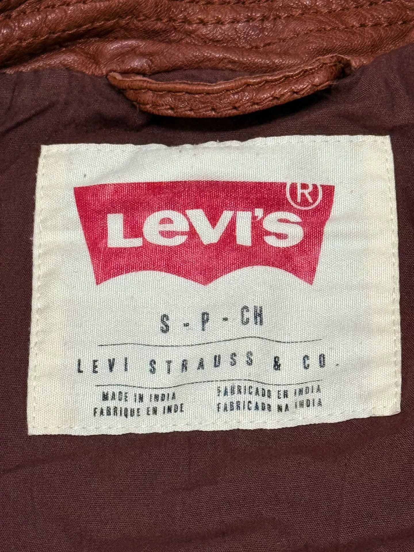Vintage Vintage Levi's Goat Leather Jacket Size US M / EU 48-50 / 2 - 4 Thumbnail