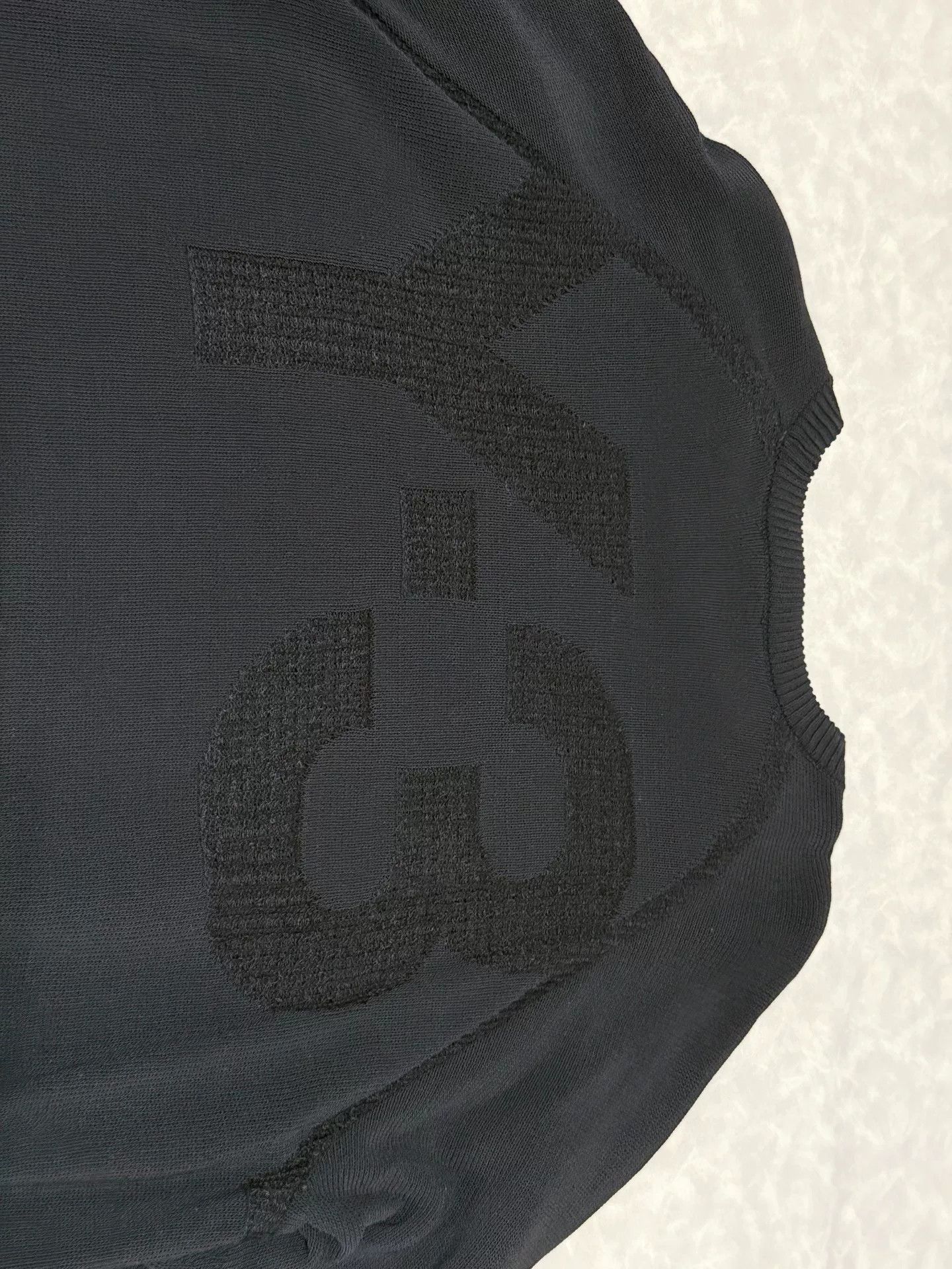 Y-3 Y-3 Black Knit Long Sleeve Sweater Size US L / EU 52-54 / 3 - 3 Thumbnail