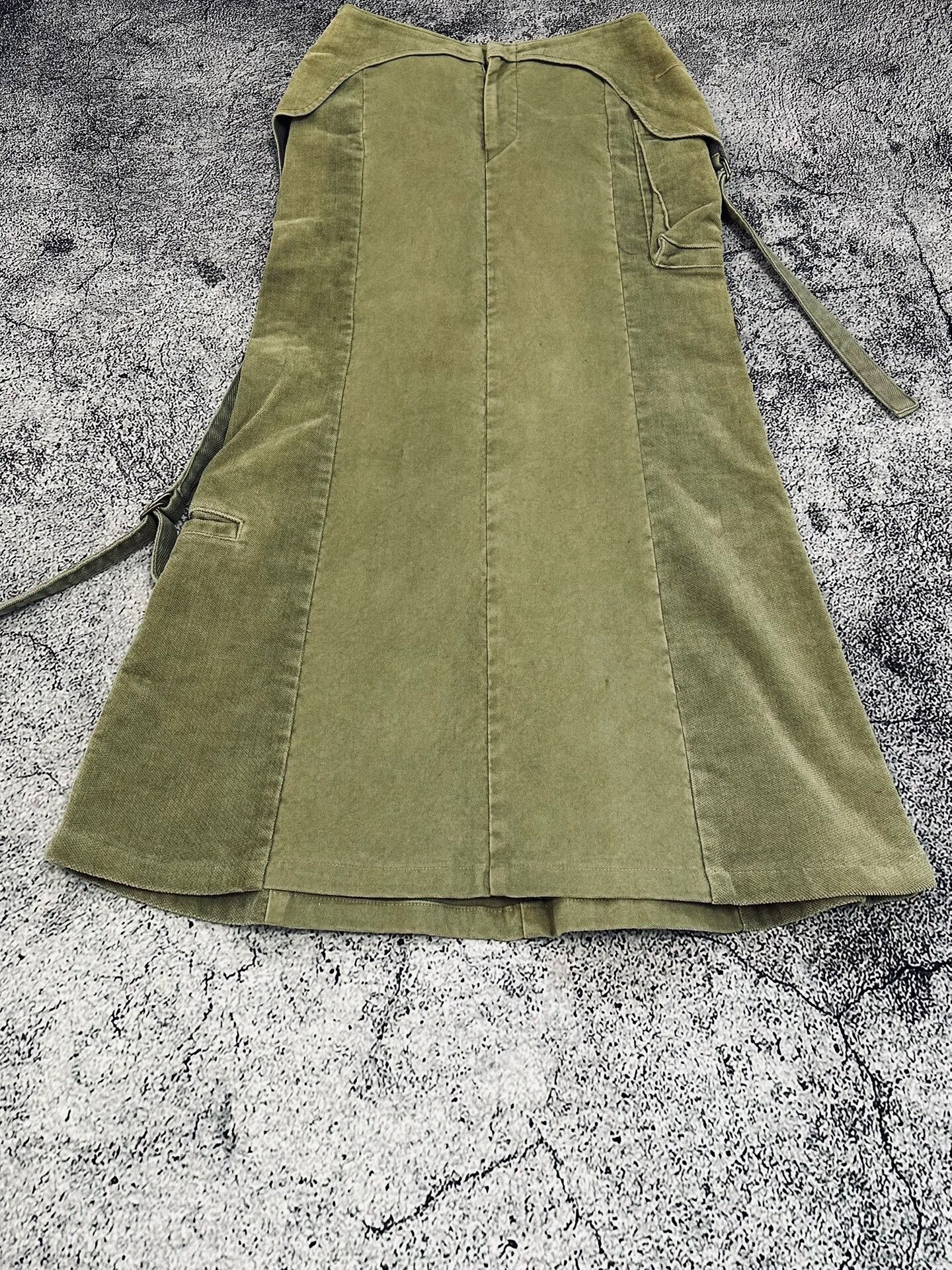 Comme des Garcons Deconstructed Work Skirt with Adjustable Length Size 28" / US 6 / IT 42 - 3 Thumbnail