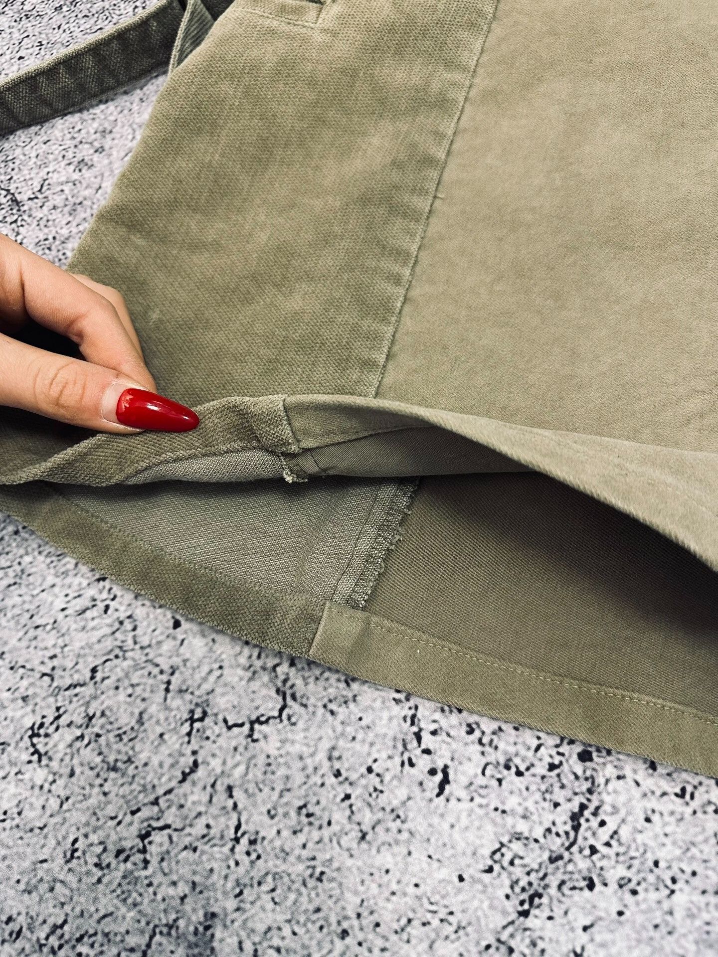 Comme des Garcons Deconstructed Work Skirt with Adjustable Length Size 28" / US 6 / IT 42 - 4 Thumbnail