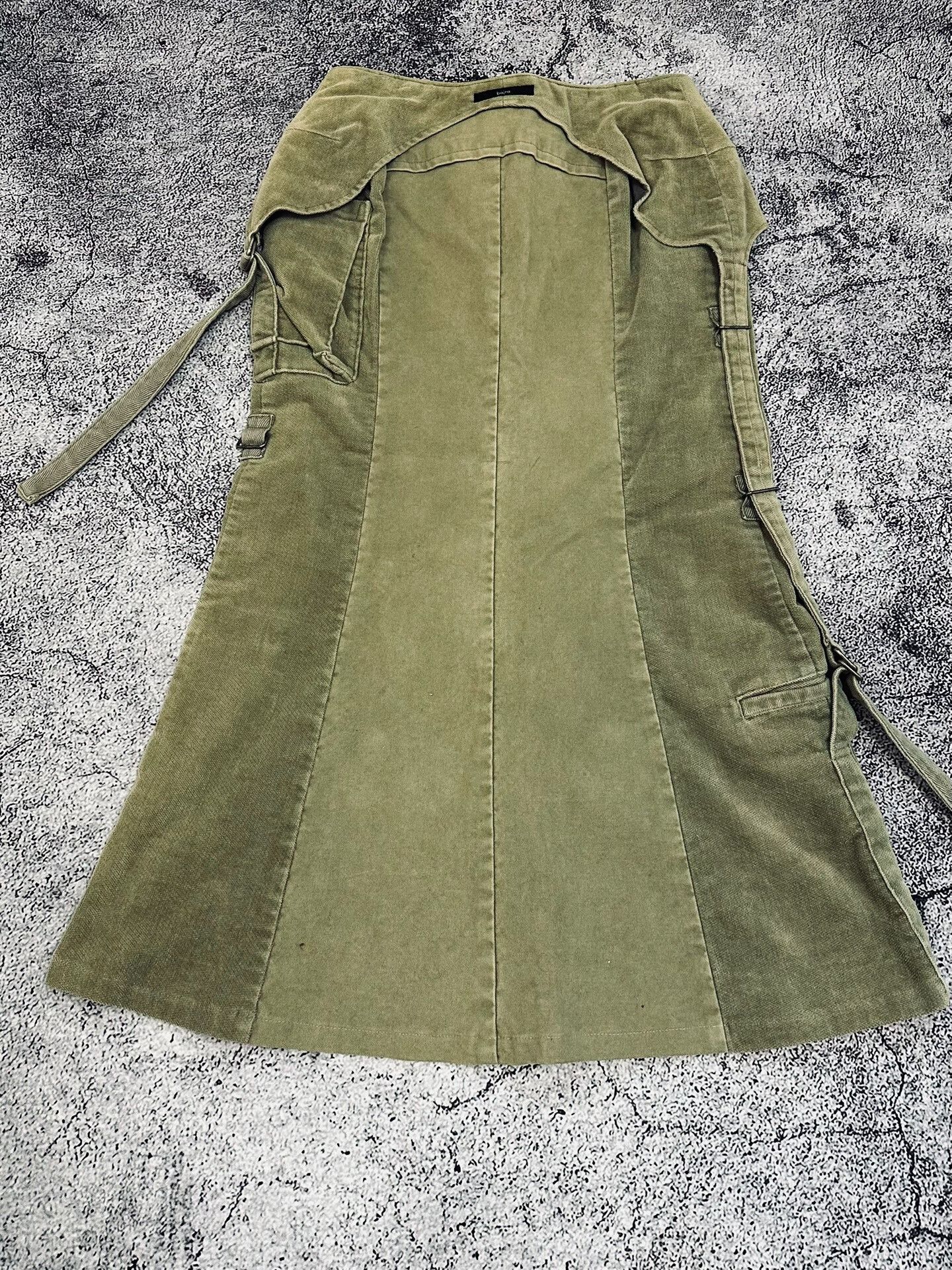 Comme des Garcons Deconstructed Work Skirt with Adjustable Length Size 28" / US 6 / IT 42 - 7 Thumbnail