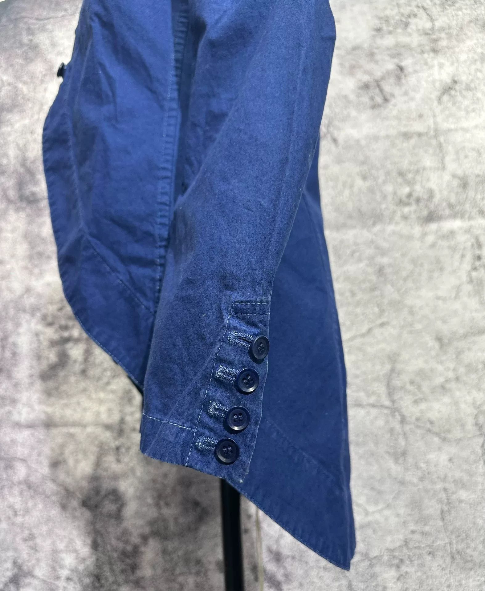 Y's Yohji Yamamoto Y's Blue Dye Jacket Size L / US 10 / IT 46 - 4 Thumbnail