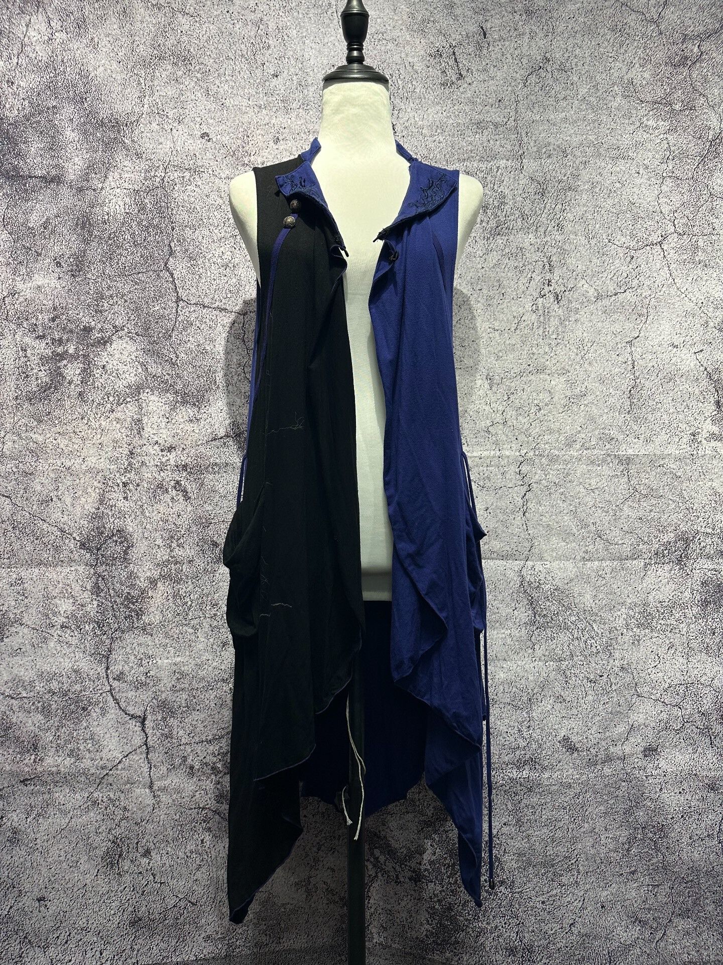 Vivienne Westwood Layered Tail Hem Embroidered Vest Size L / US 10 / IT 46 - 5 Thumbnail