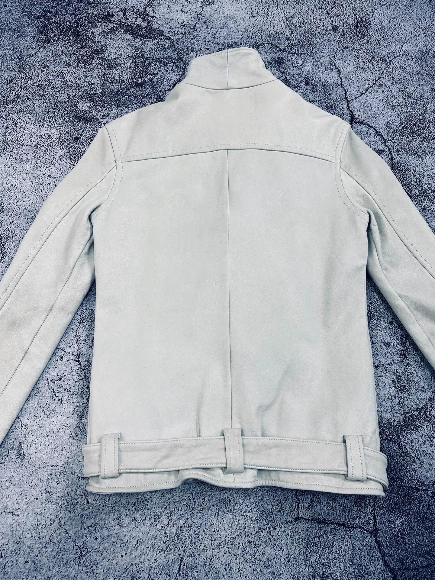 Maison Margiela Androgynous Leather Motorcycle Jacket Size US M / EU 48-50 / 2 - 8 Thumbnail