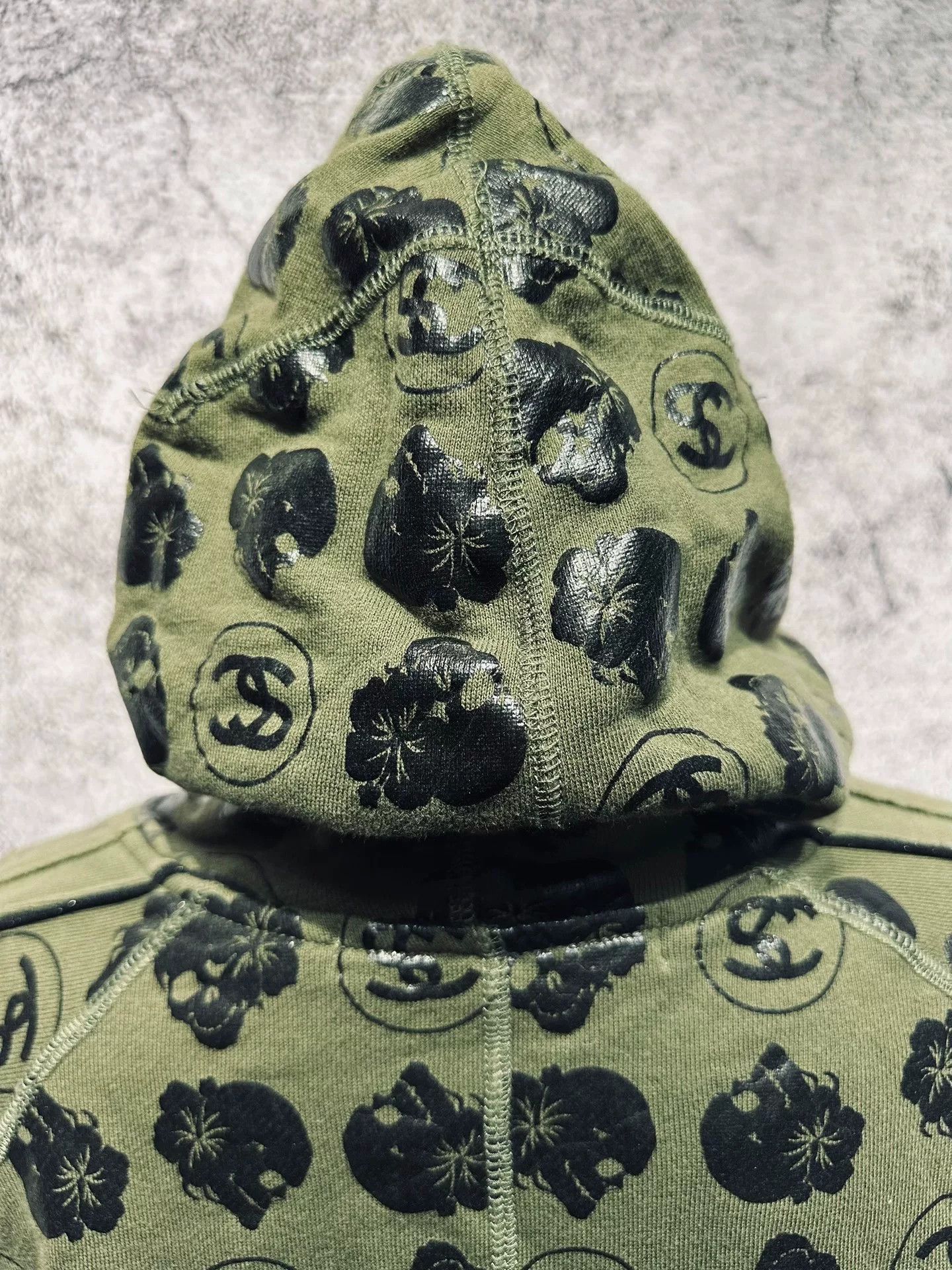 FranCisT MOR.K.S LGB Cowhide Hooded Parka by FRANCIST_MOR.K.S Size US M / EU 48-50 / 2 - 8 Thumbnail