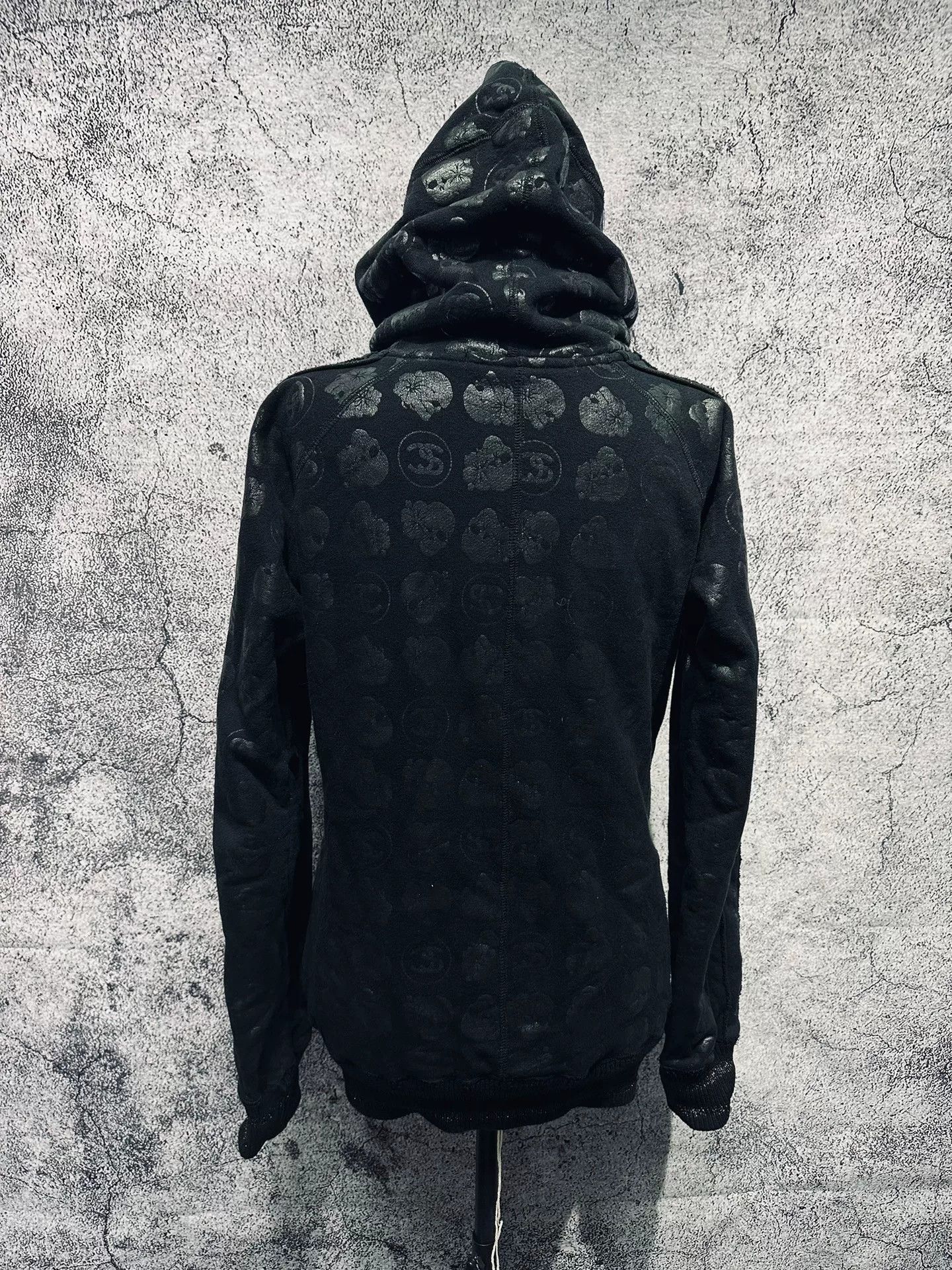 FranCisT MOR.K.S Gothic Style Leather Hooded Parka Size US L / EU 52-54 / 3 - 4 Thumbnail