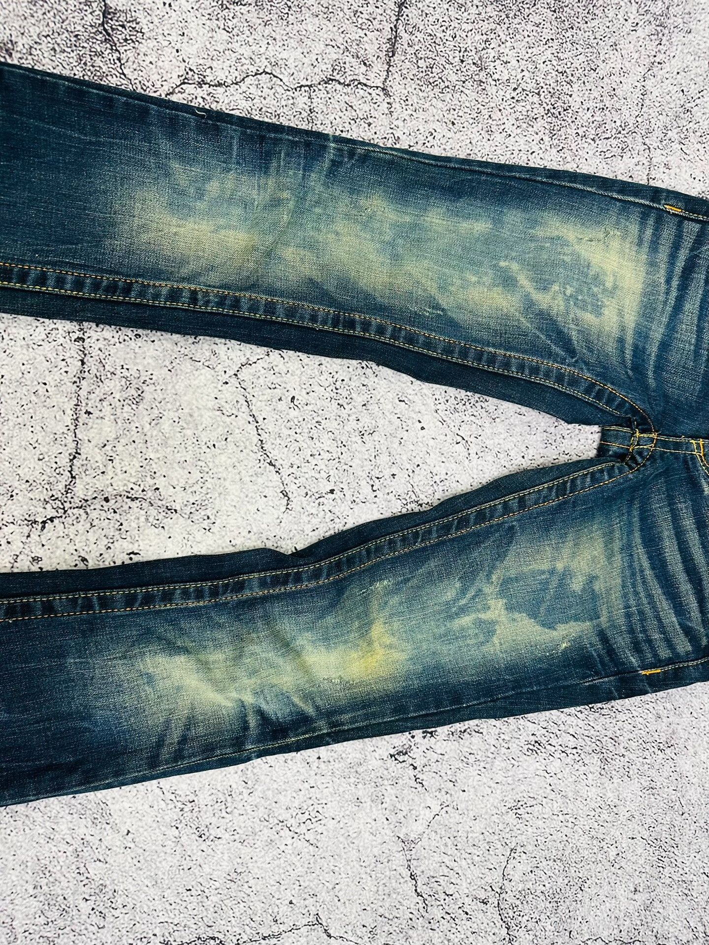 Rock Revival Distressed Denim Pants with Embroidery Details Size 24" / US 00 / IT 34 - 8 Thumbnail