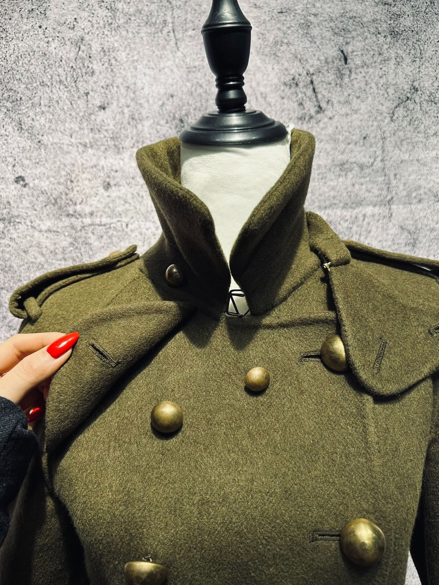 Ermanno Scervino Ermanno Scervino Military Style Coat Size US M / EU 48-50 / 2 - 7 Thumbnail